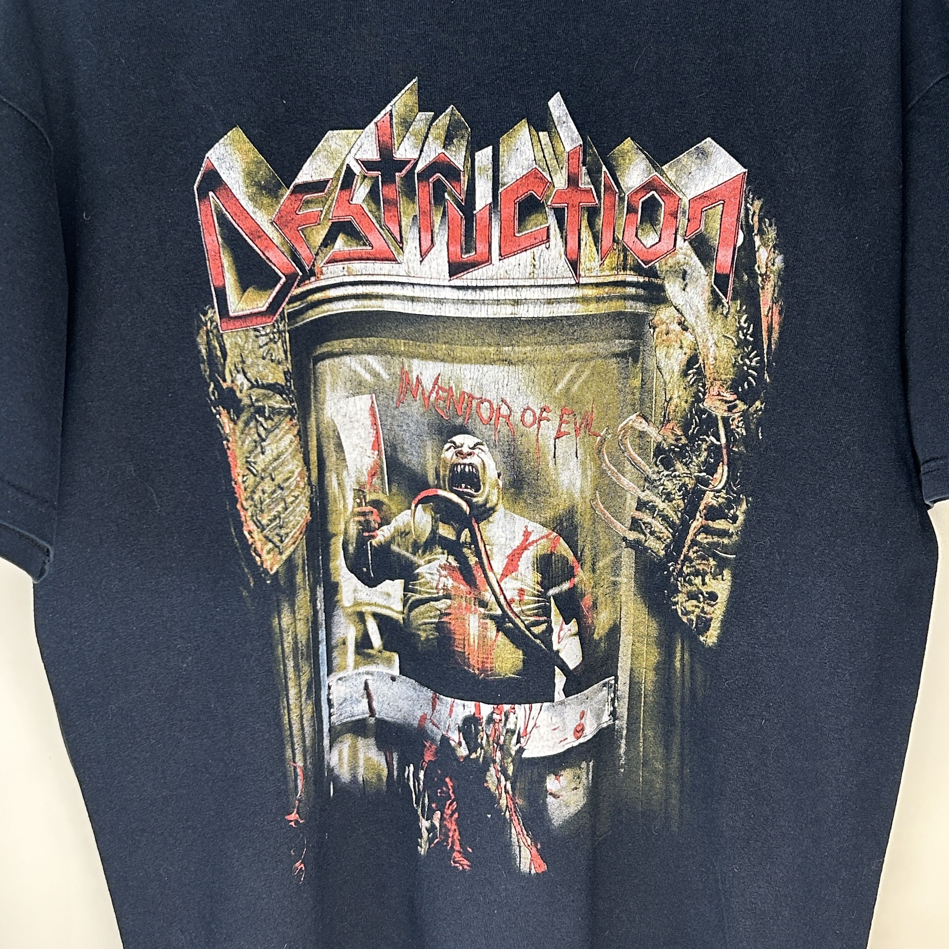 Band Tees Vintage Destruction Inventor Of Evil 2006 Tour Band T-shirt Size US L / EU 52-54 / 3 - 3 Thumbnail