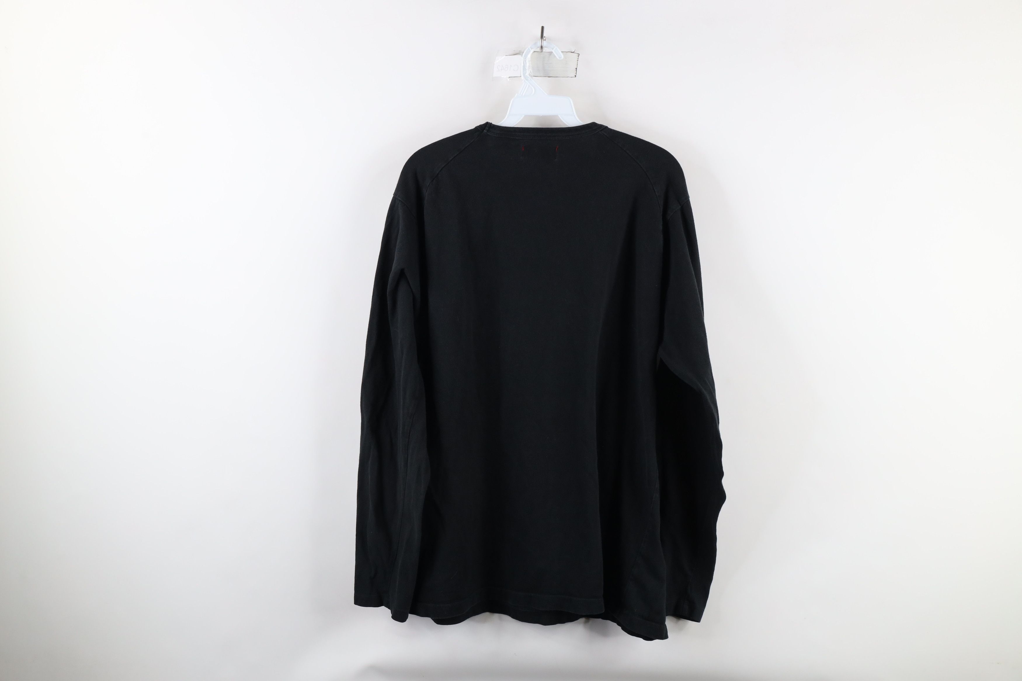 Gap × Vintage Vintage Y2K 2002 Gap Racing Long Sleeve T-Shirt Black Cotton Size US L / EU 52-54 / 3 - 8 Thumbnail