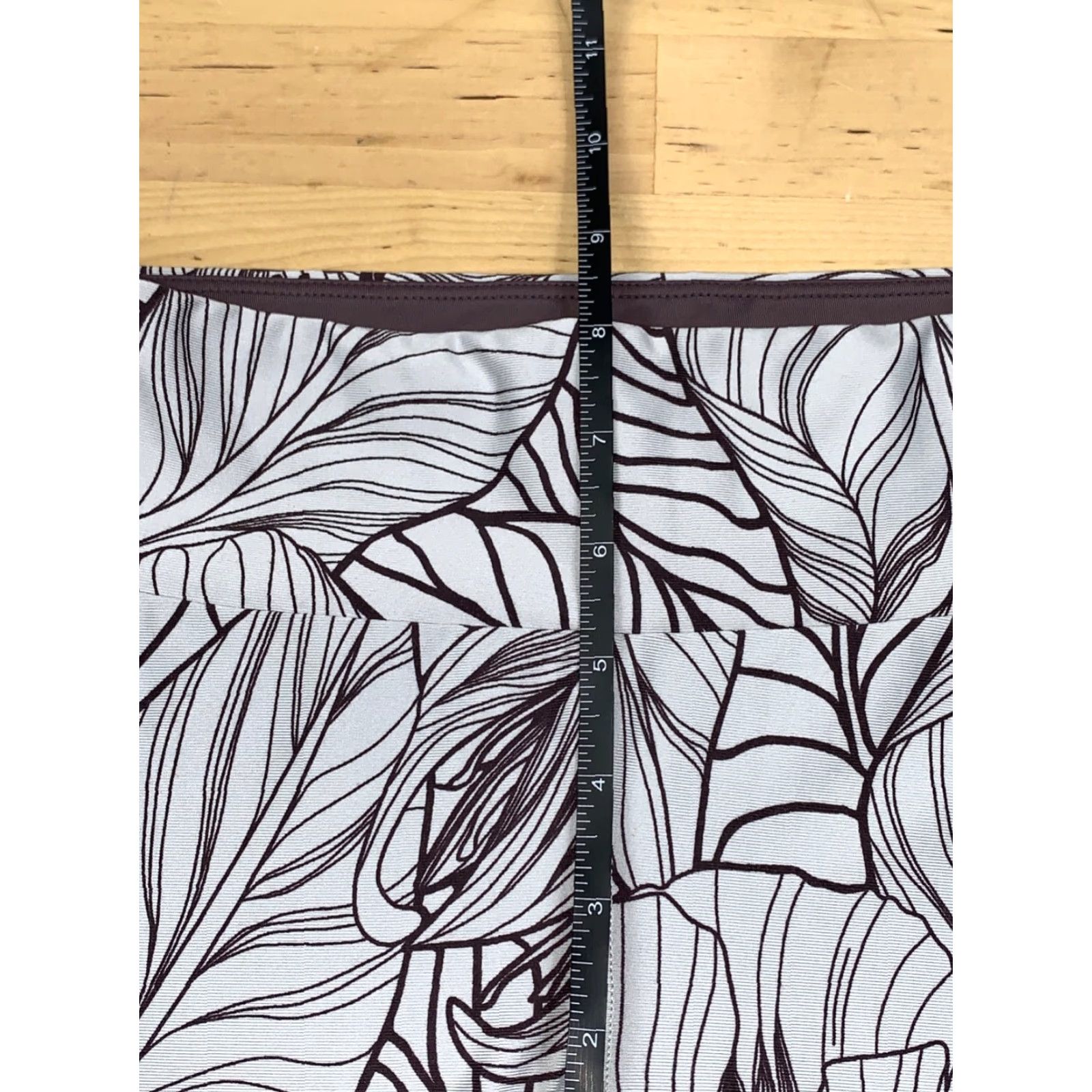 Vintage Maaji Leggings Womens XS White Floral Yoga Casual Ankle Pattern Size 26" / US 2 / IT 38 - 6 Thumbnail
