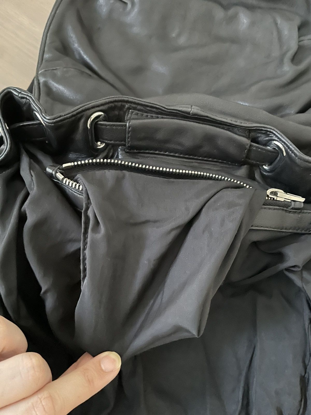 Alexander Wang Alexander Wang Marti convertiable backpack black leather Size ONE SIZE - 19 Thumbnail