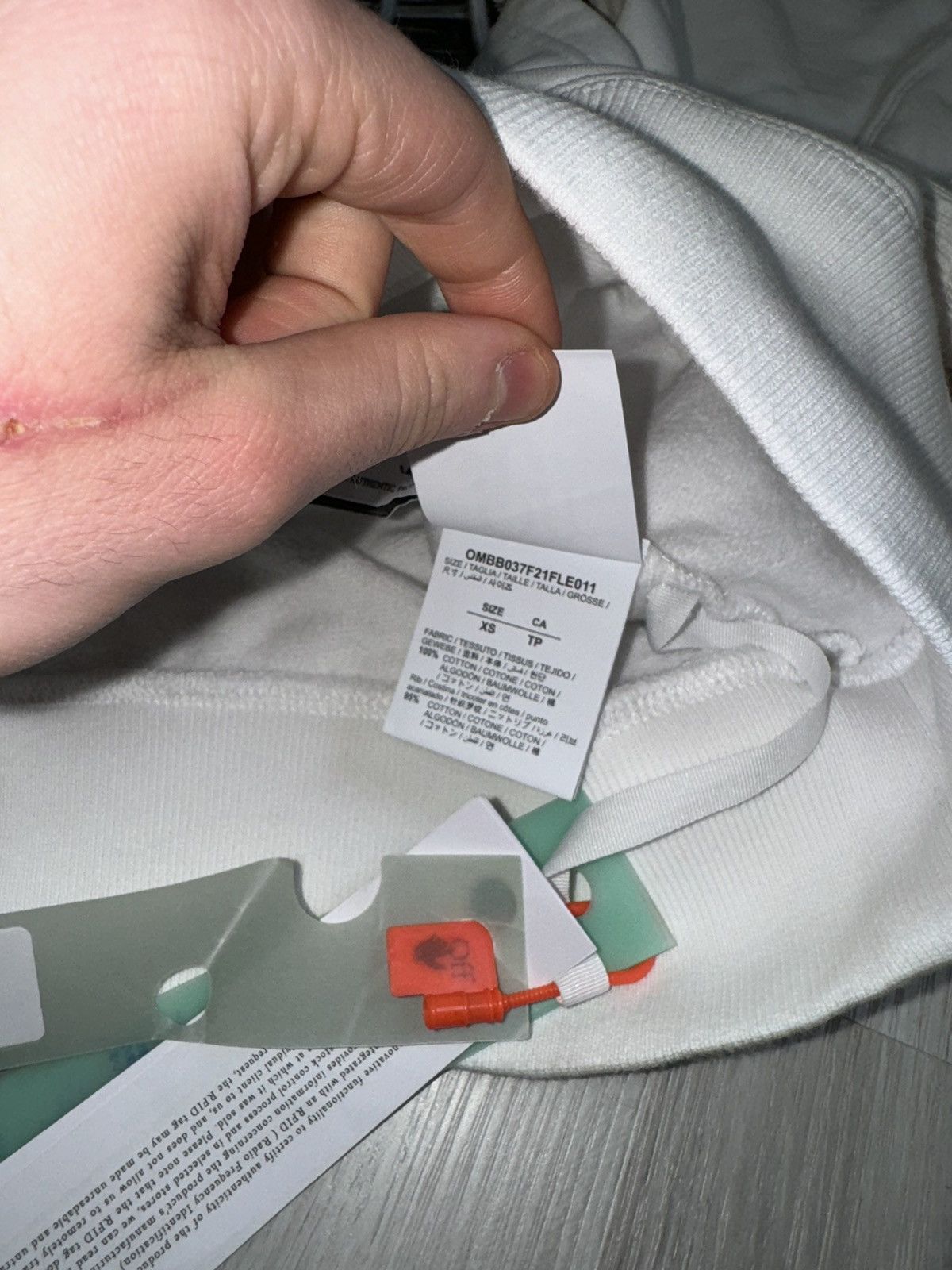 Off-White Off White Painting Hoodie / $950 Size US XS / EU 42 / 0 - 3 Thumbnail