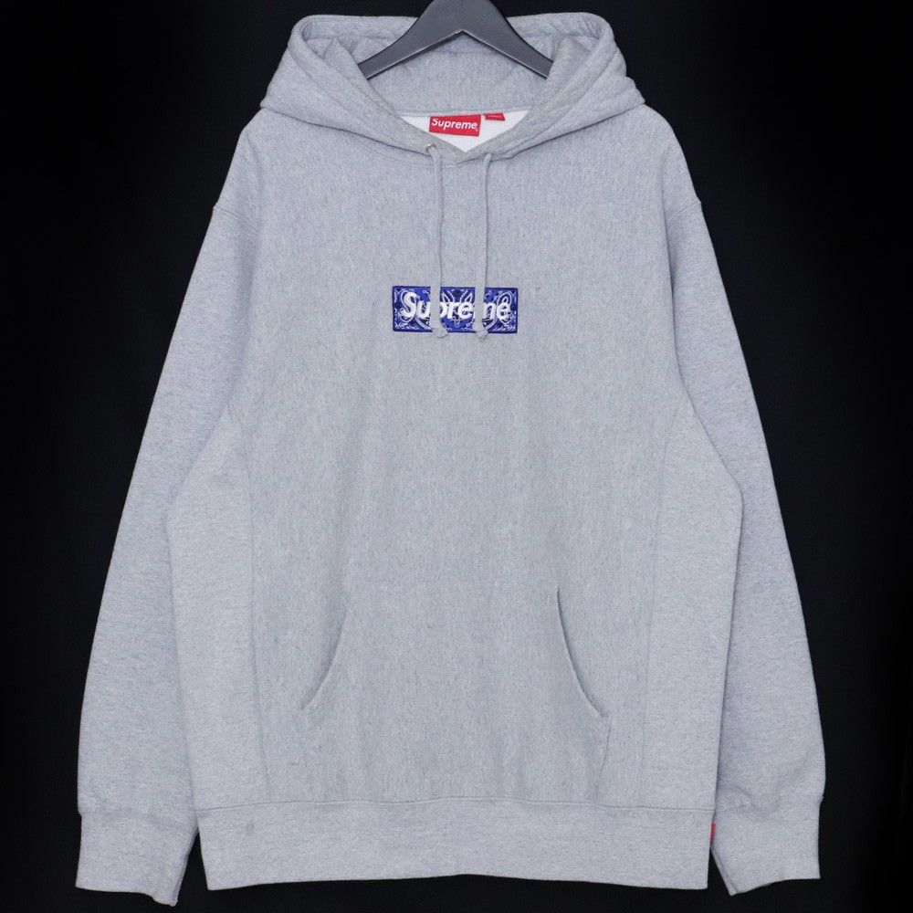 Supreme Supreme Bandana Box Logo Hoodie | Grailed