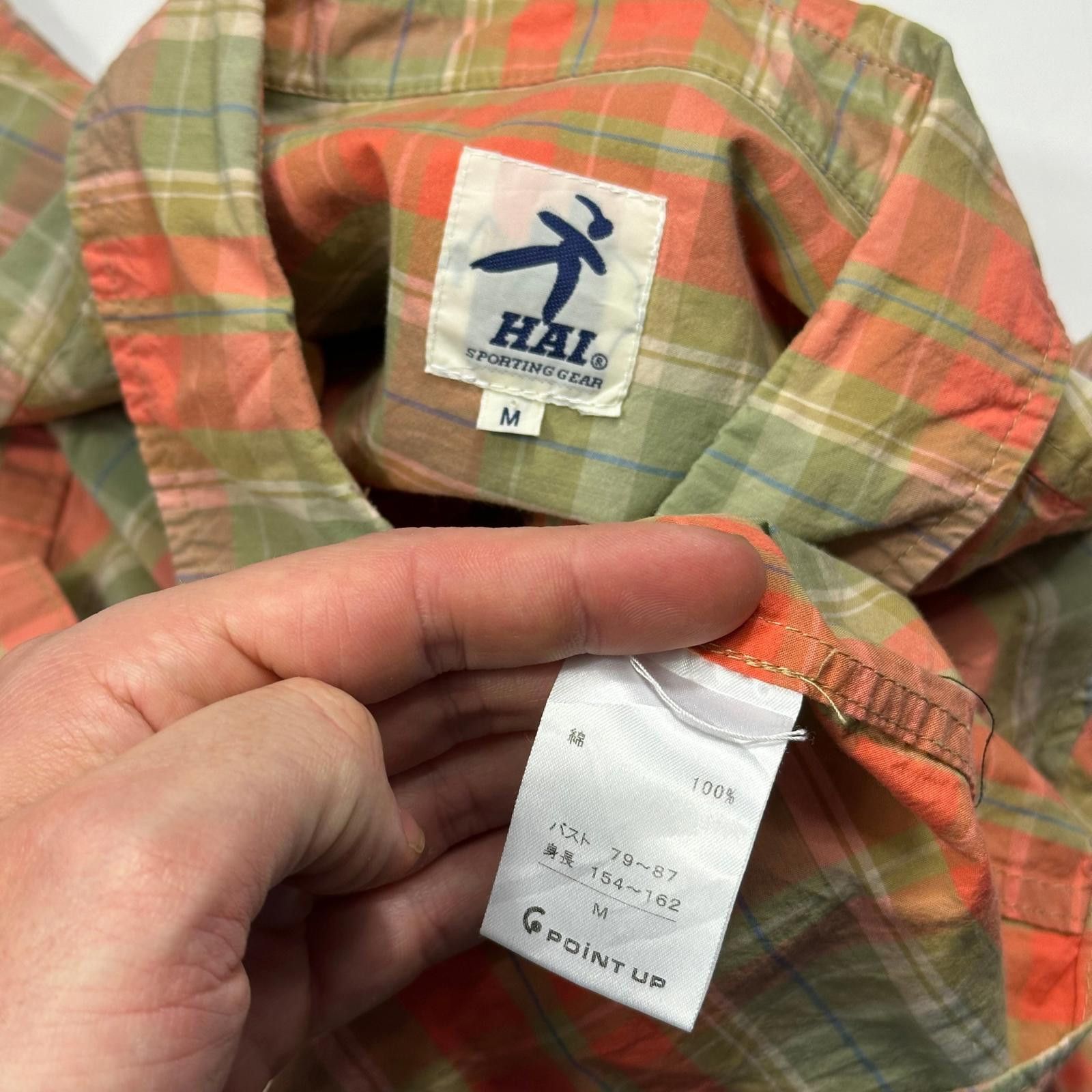 Issey Miyake Hai By Issey Miyake 90’s Asymmetrical Plaid Boxy Shirt - S/M Size US S / EU 44-46 / 1 - 7 Thumbnail