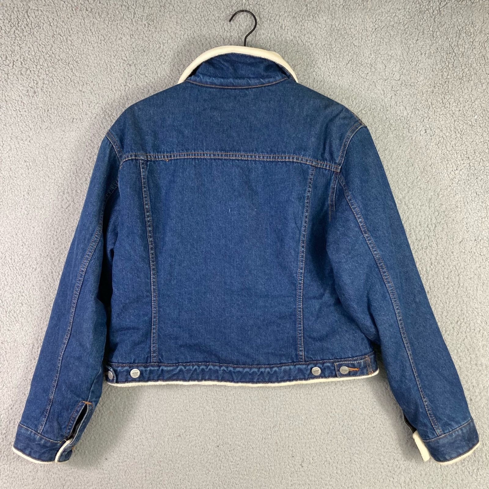 Other VTG Blue Star Apparel Denim Jacket Sherpa Style Rare Large Size L / US 10 / IT 46 - 5 Thumbnail