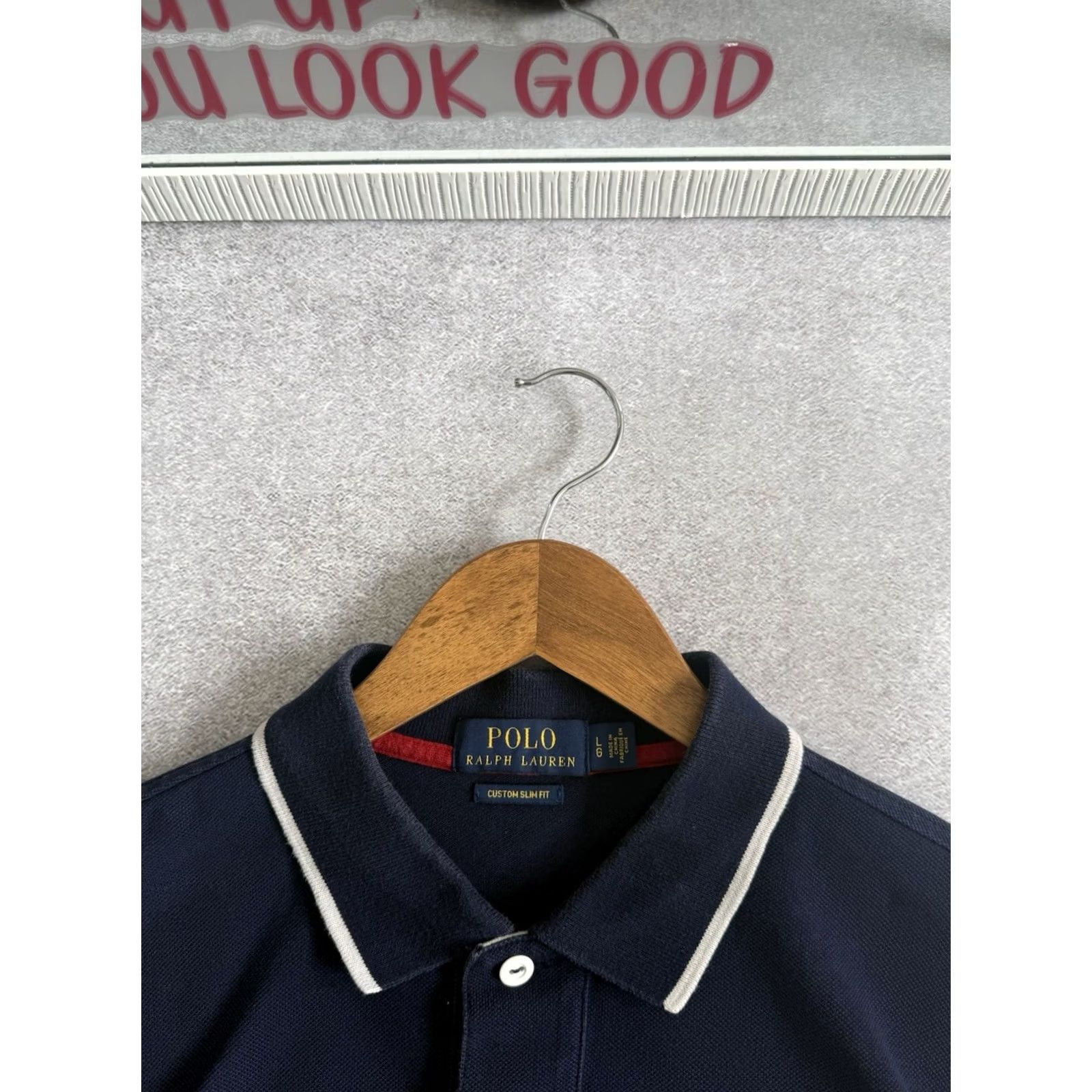 Polo Ralph Lauren Vintage Polo Ralph Lauren Shirt Size L Blue USA Big Pony Big Logo Polo T Men Size US L / EU 52-54 / 3 - 5 Thumbnail