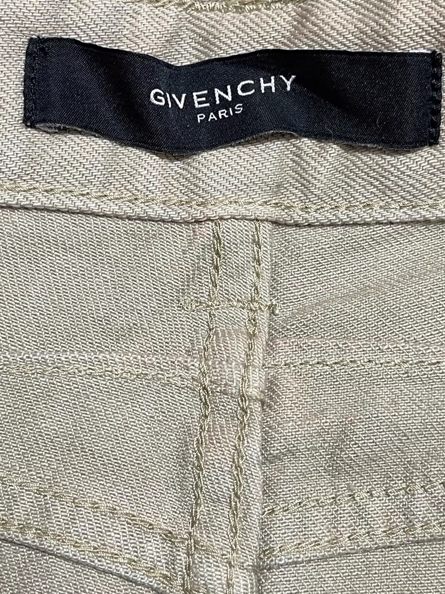 Givenchy Givenchy High-Waisted Slim Khaki Jeans 32 New with Tags Size US 32 / EU 48 - 7 Thumbnail