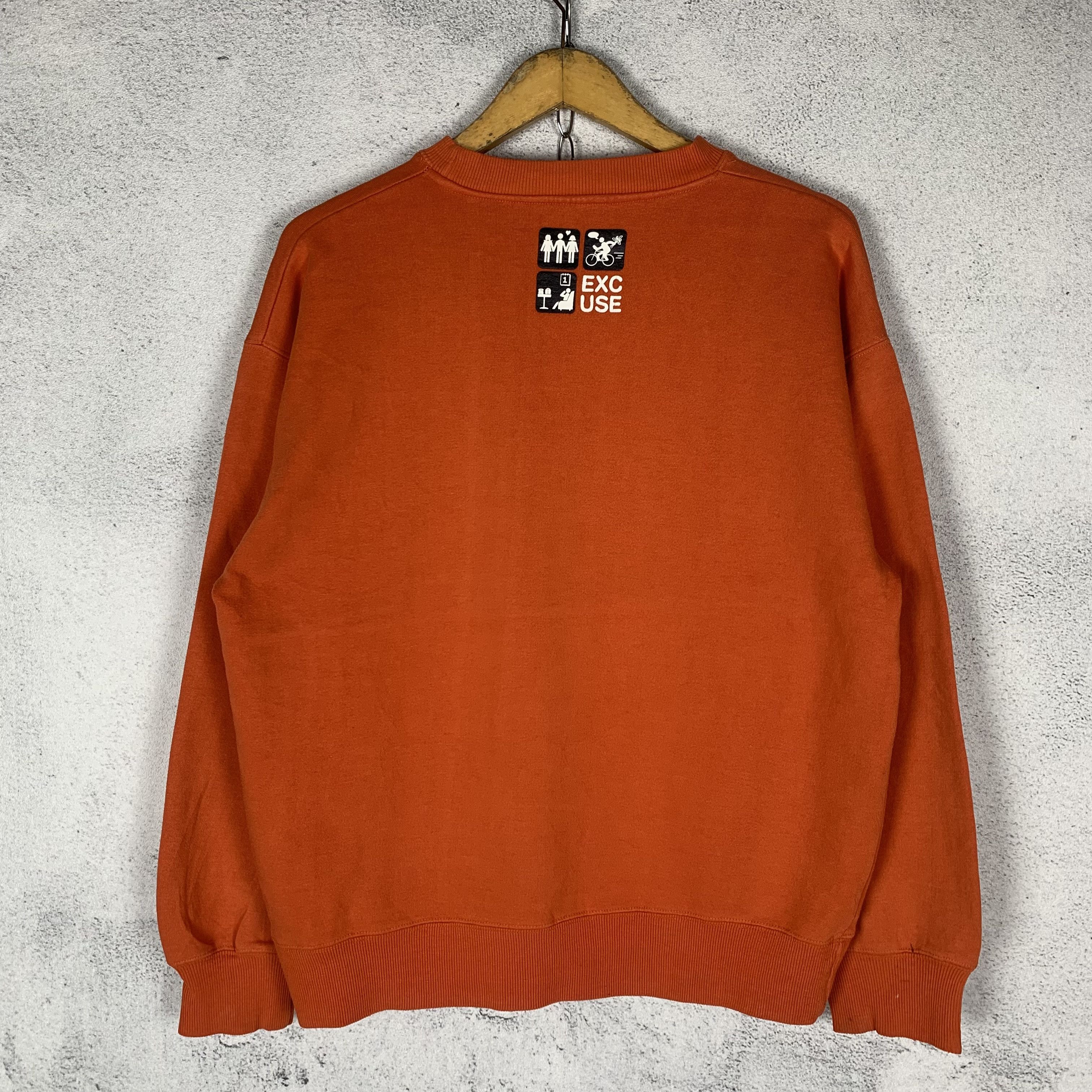 Vintage Parody Skate Poem Streetwear Sweatshirt Crewneck Size US M / EU 48-50 / 2 - 3 Thumbnail