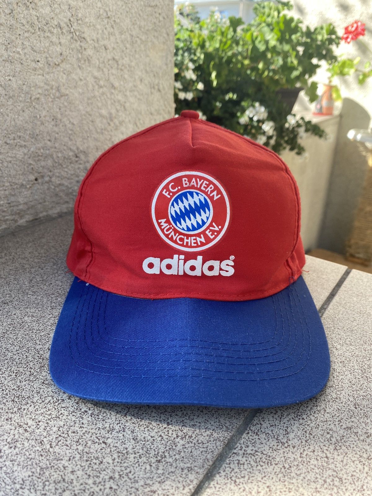 Adidas × Vintage Vintage Adidas Bayern Munich 90s Cap Soccer hat Size ONE SIZE - 2 Thumbnail
