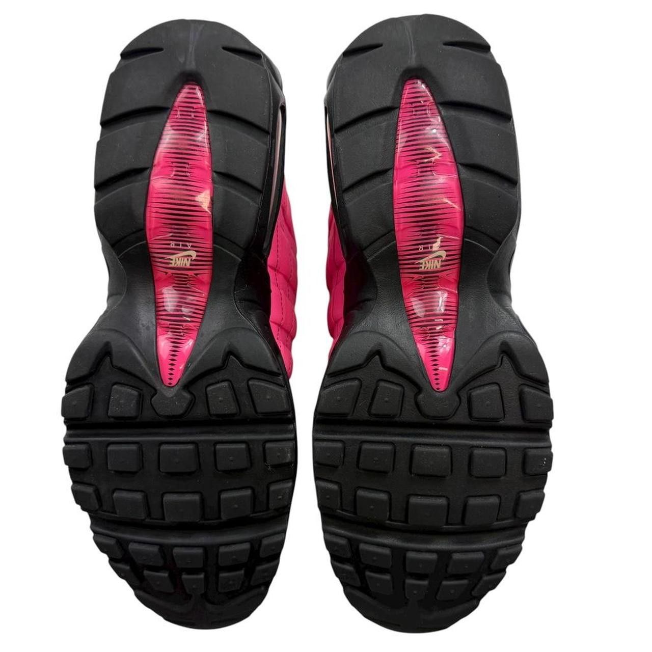 Nike Nike Air Max 95 Black Pink Blast - Size US 10.5 / EU 44.5 Size US 10.5 / EU 43-44 - 6 Thumbnail