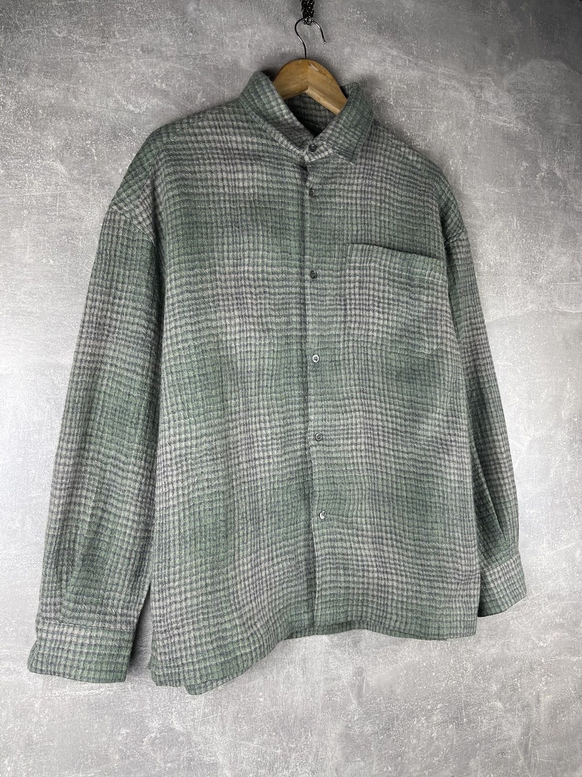 Other Rold Skov Oversized Virgin Wool Check Shirt Jacket Green Size US S / EU 44-46 / 1 - 3 Thumbnail