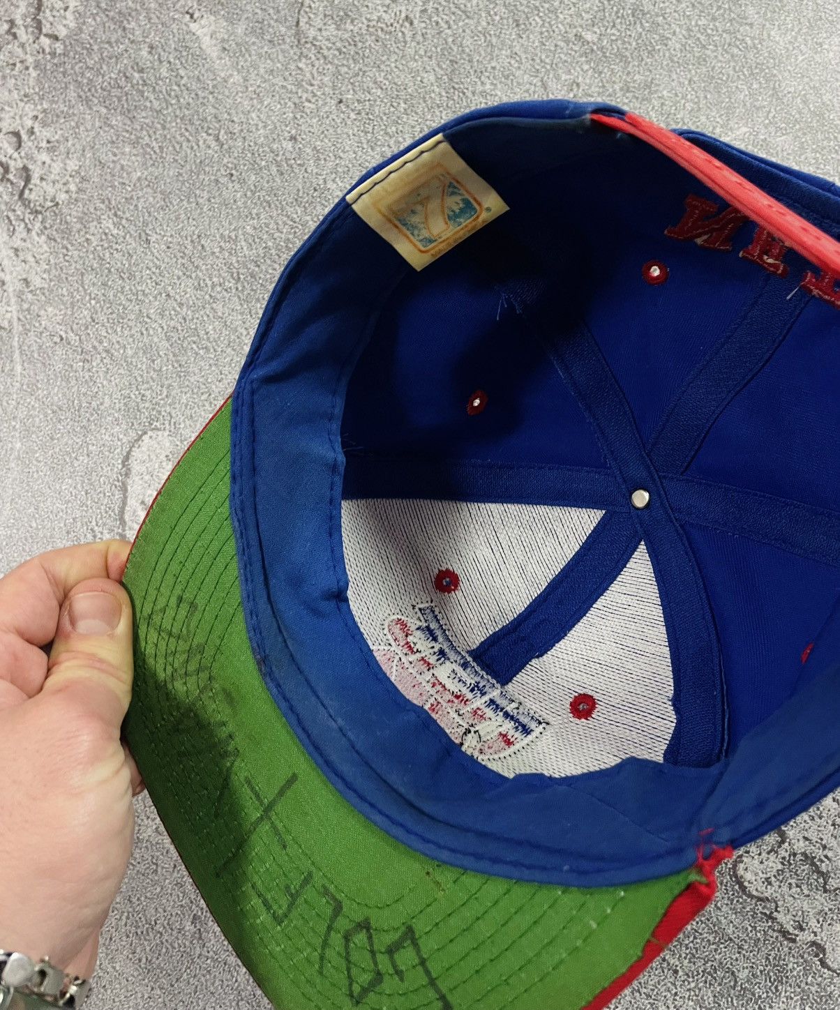 Logo 7 Vintage 90’s New Jersey NETS Logo 7 NBA Cap / Snapback Hat Size ONE SIZE - 14 Thumbnail