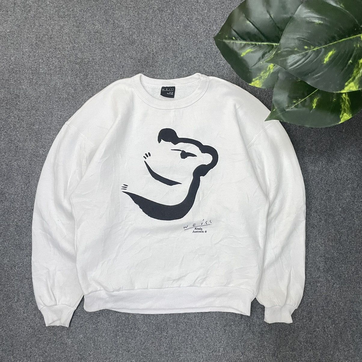 Vintage Vintage 90s Peter Weiss Artwork Koala Australia Sweatshirt Size US M / EU 48-50 / 2 - 1 Thumbnail