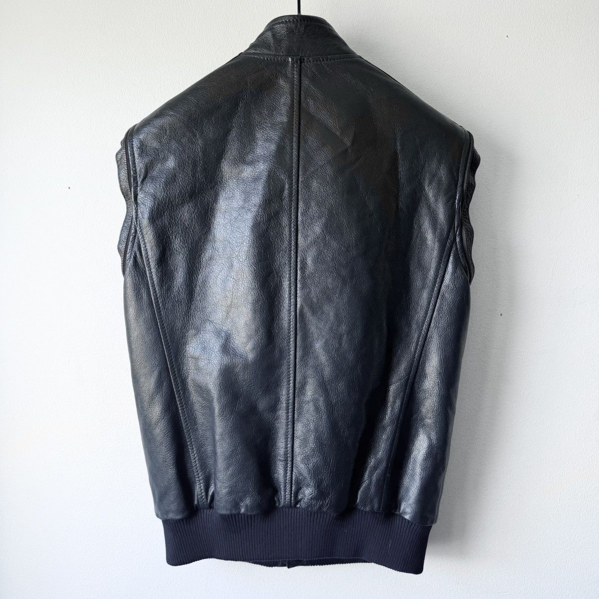 Maison Margiela SS2007 Martin Margiela Multi-Zip Bomber Leather Jacket Size US M / EU 48-50 / 2 - 15 Thumbnail