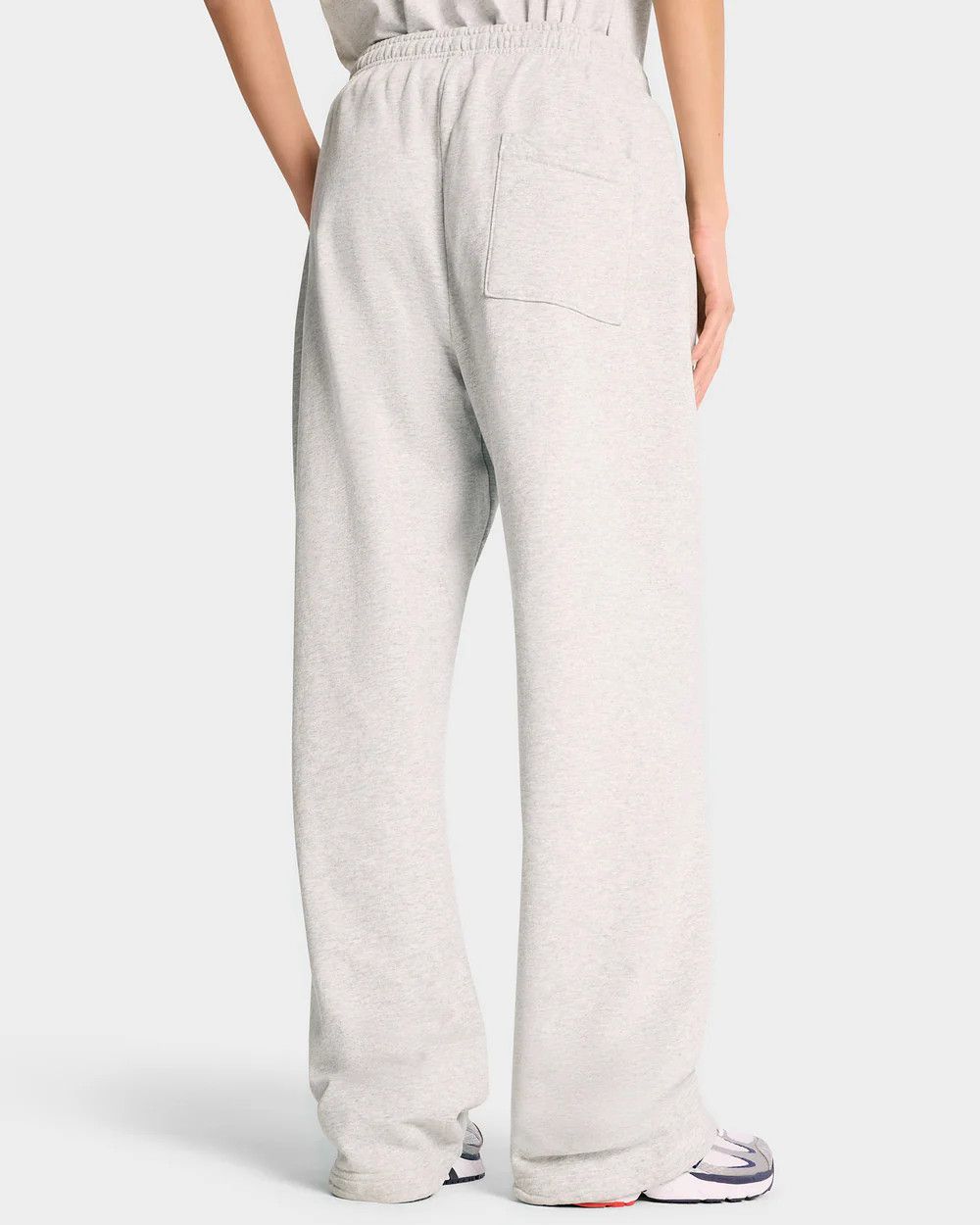 Sporty & Rich o1mle0525 Italic Logo Sweatpant in Heather Gray Size 32" / US 10 / IT 46 - 6 Thumbnail