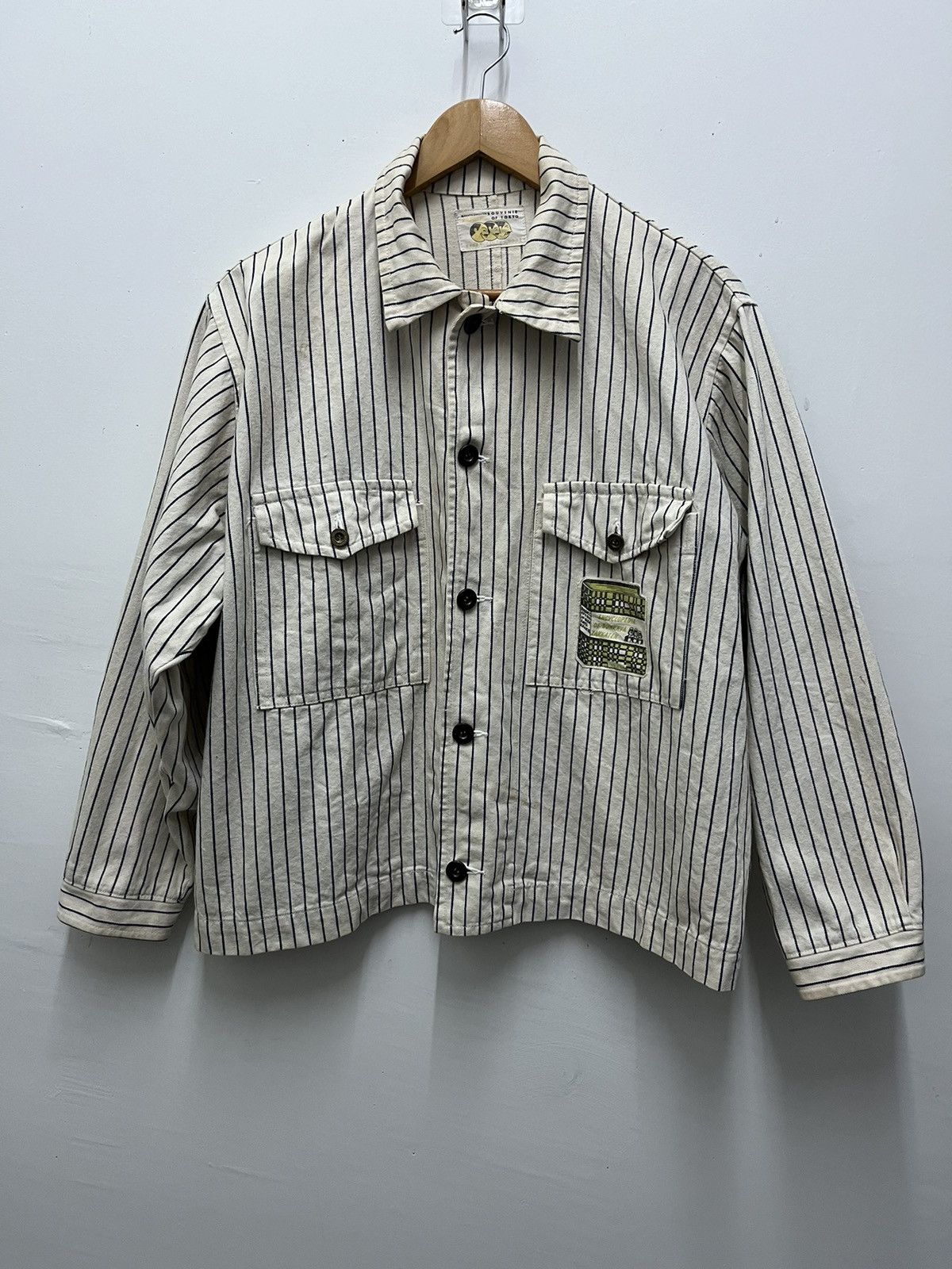 Vintage Vintage Bunkaya Zakkaten Souvenir of Tokyo Workwear Jacket Size US L / EU 52-54 / 3 - 1 Thumbnail