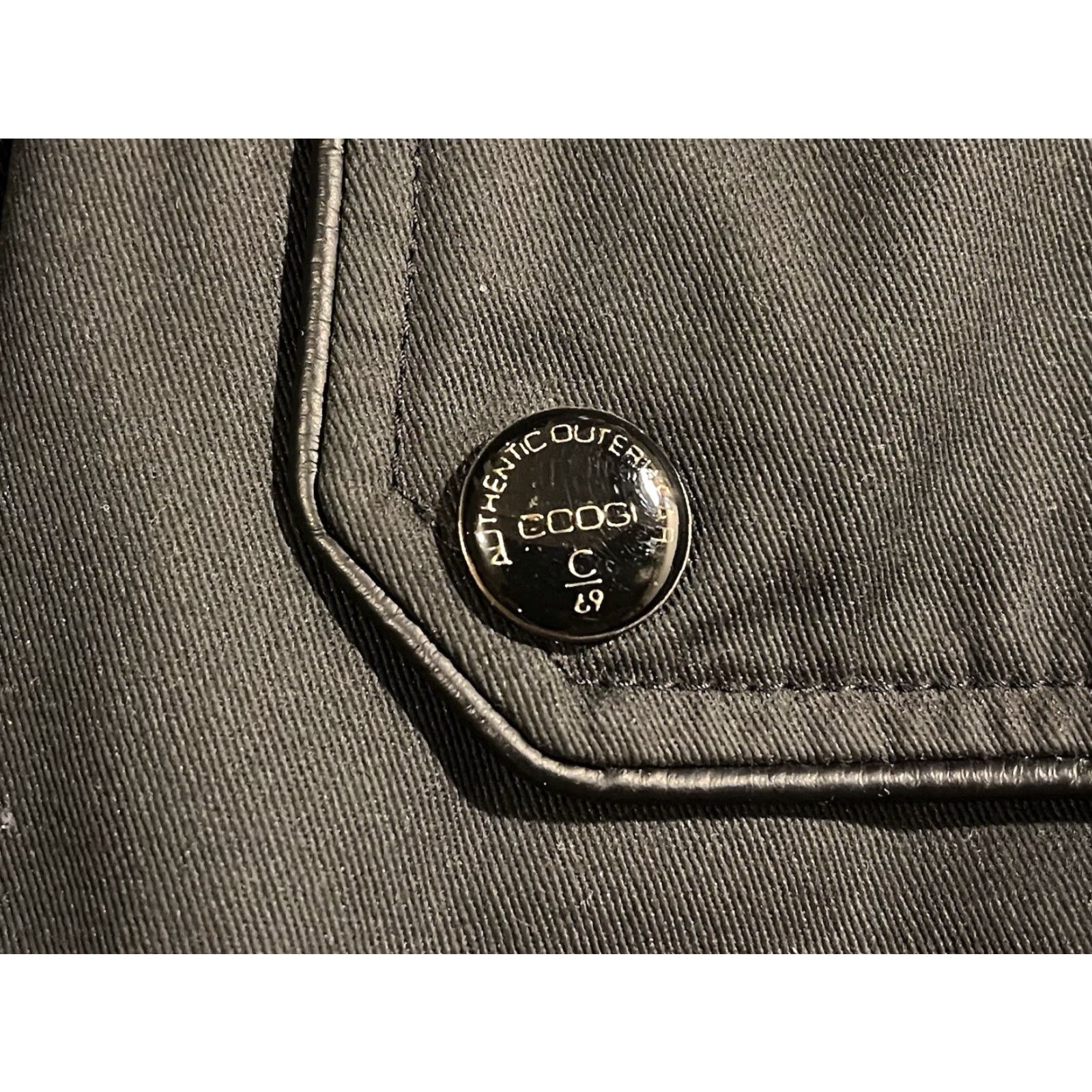 Coogi VINTAGE COOGI Tactical Bomber Jacket Men’s 2XL Black Hip Hop Classic Outerwear Long Jacket Mens 50 in Chest Bodysigned Size US XXL / EU 58 / 5 - 4 Thumbnail