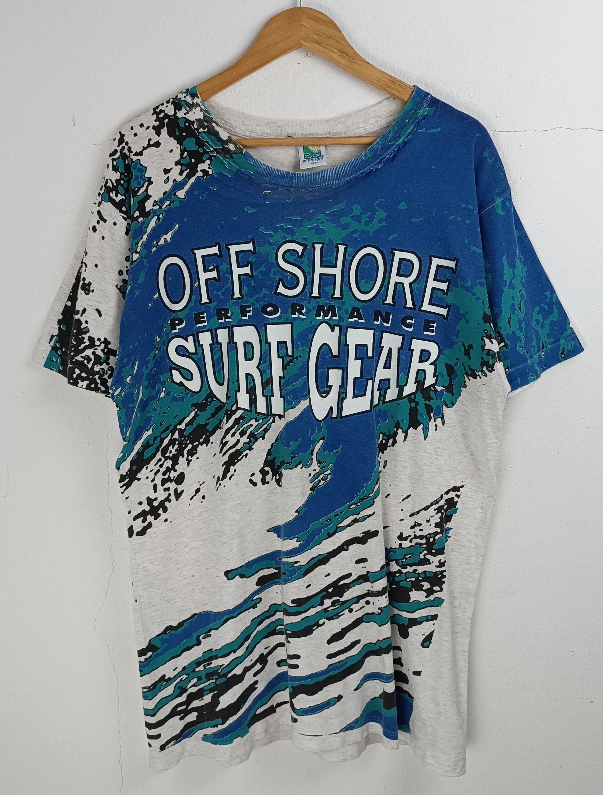 Sun Surf THRASHED FADED VINTAGE 90'S OFF SHORE SURF GEAR AOP sun surf Size US L / EU 52-54 / 3 - 3 Thumbnail