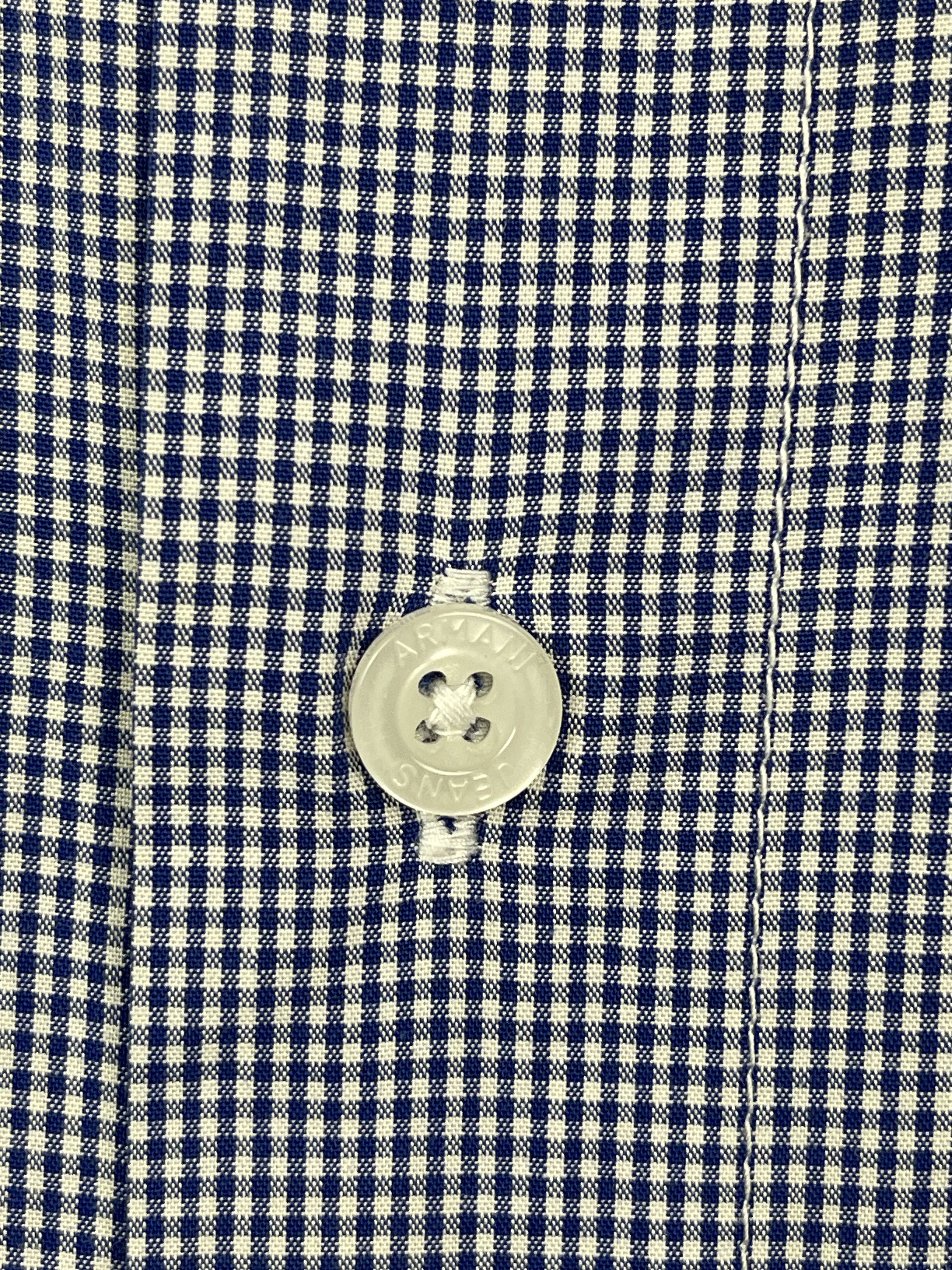 Armani Armani jeans shirt men button ups cotton L XL Size US L / EU 52-54 / 3 - 9 Thumbnail