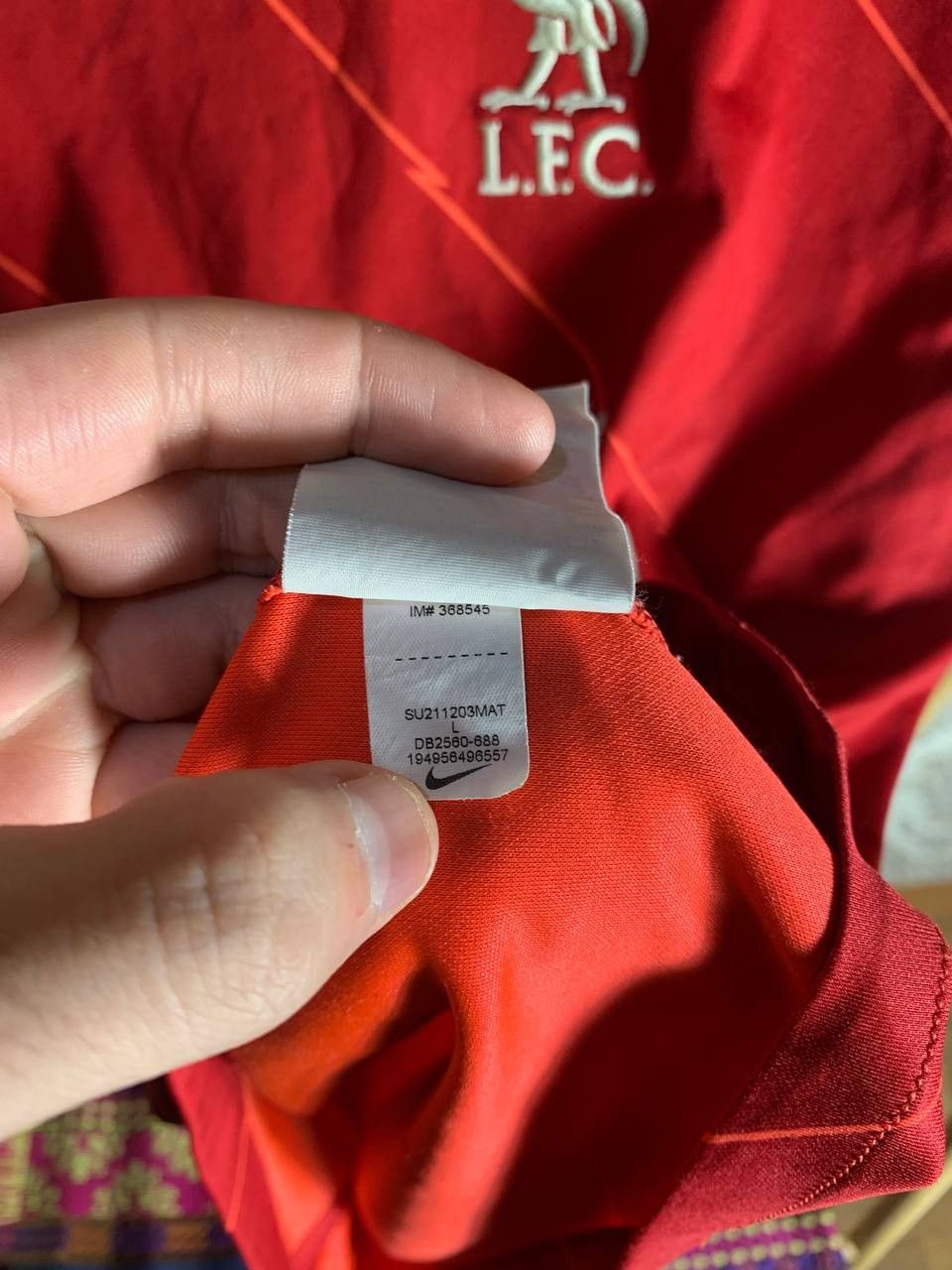 Nike Vintage Nike FC Liverpool England Soccer Jersey Y2K Size US L / EU 52-54 / 3 - 6 Thumbnail
