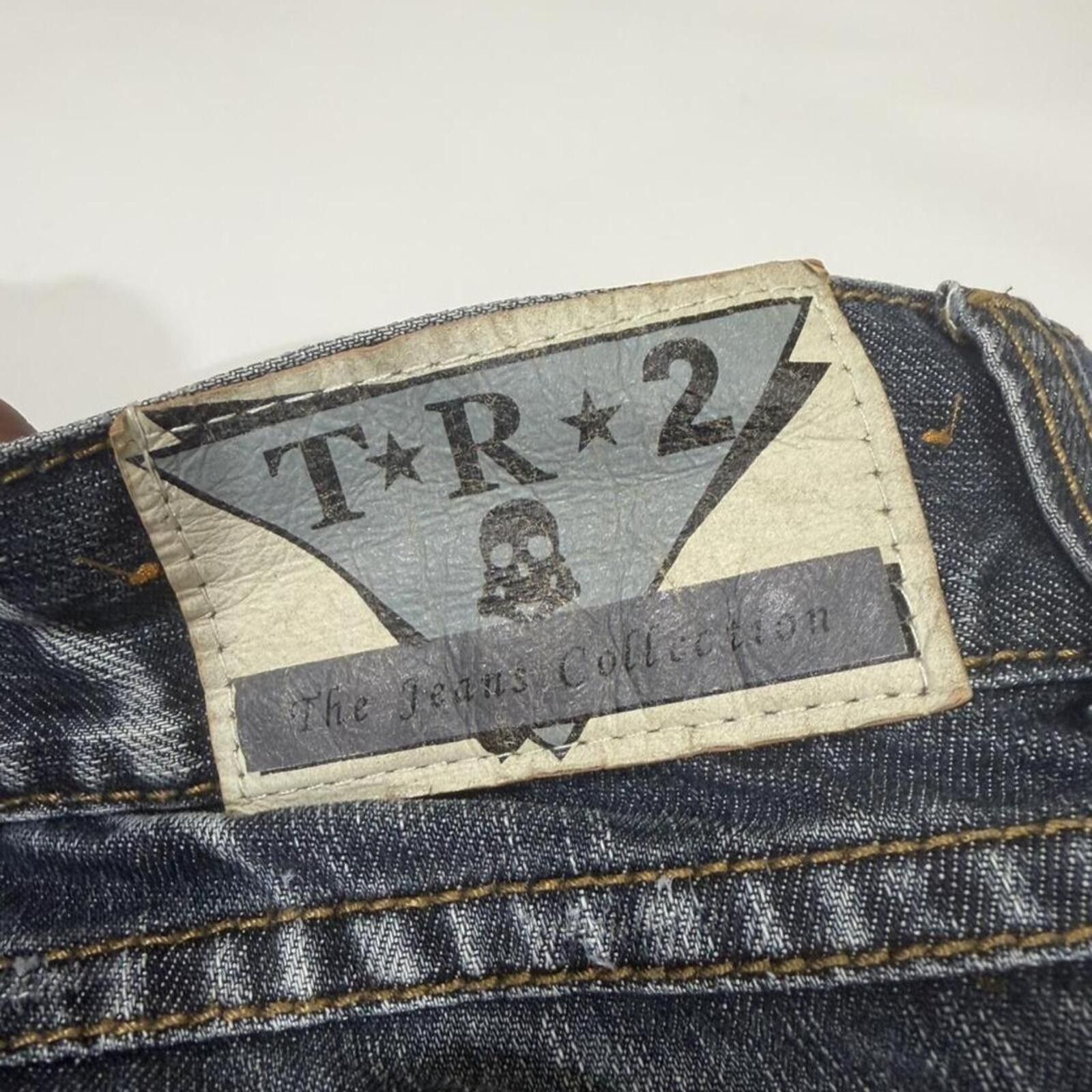Other Y2K vintage T.R.2 unique Straight leg denim jeans Size US 33 - 6 Thumbnail