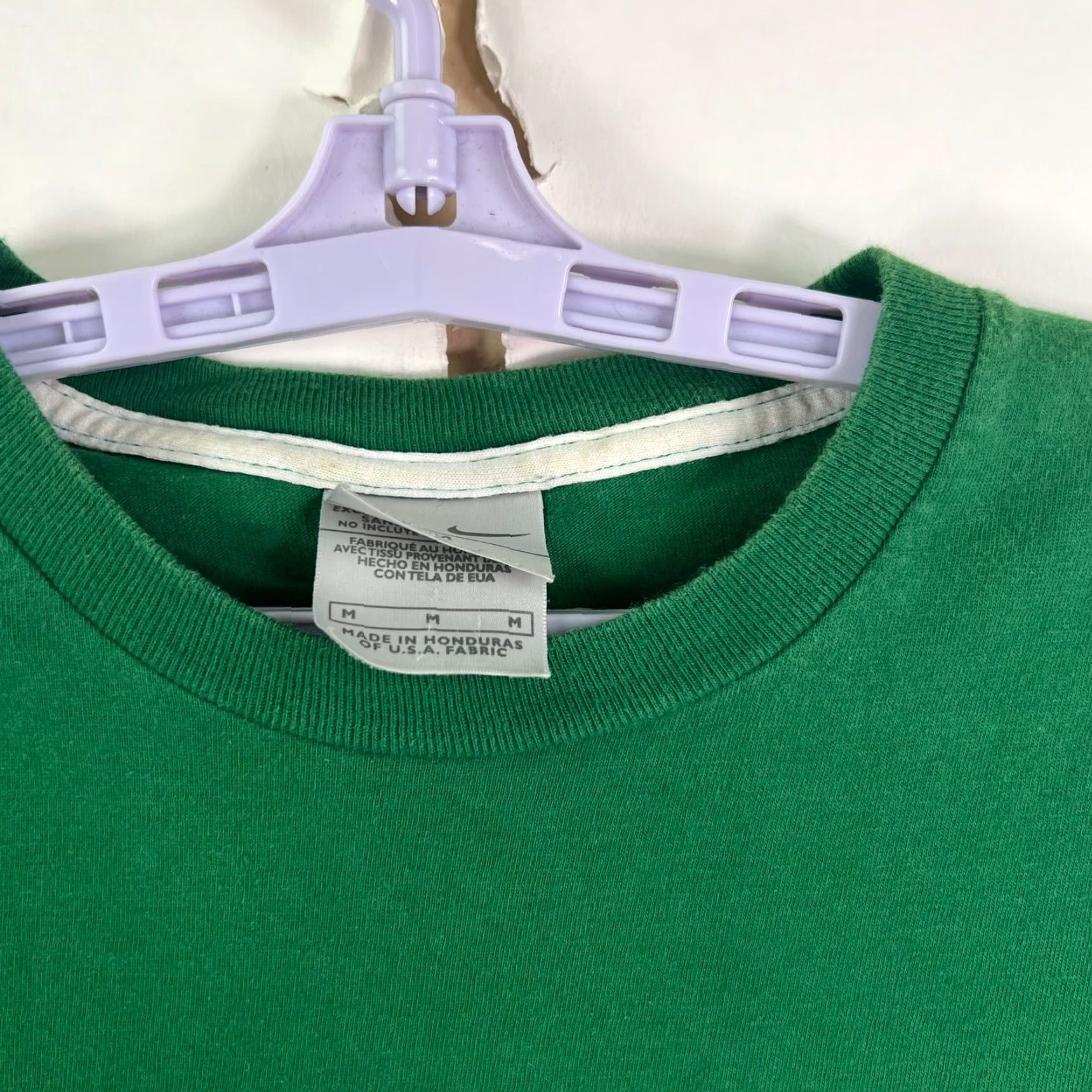 Nike VINTAGE Nike 90s Graphic Print T-Shirt Adult Large Green Sports Mens Size US L / EU 52-54 / 3 - 3 Thumbnail