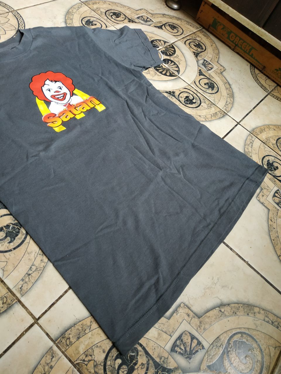 Shorty's Skateboards Shorty’s Skateboards Satan McDonald’s Parody Tee M USA Size US M / EU 48-50 / 2 - 15 Thumbnail