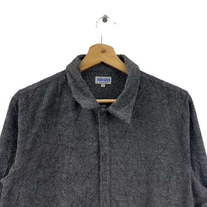 Kenzo Vtg 90’ KENZO PARIS HOMME Minimalist Grey Jacket Size US M / EU 48-50 / 2 - 2 Thumbnail