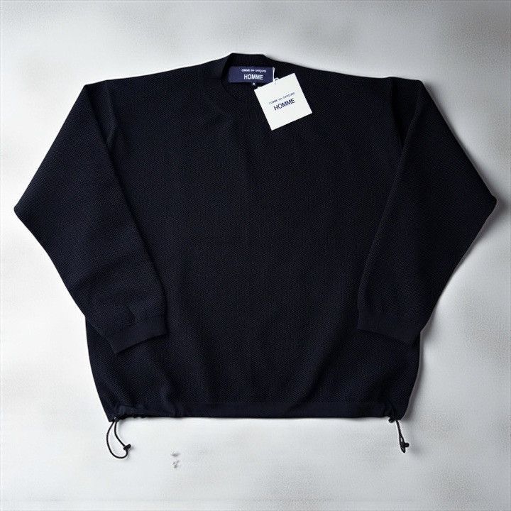 Comme des Garcons Homme 25SS COMME des GARCONS HOMME Polyester Mesh Knit Pullover S Size US S / EU 44-46 / 1 - 1 Thumbnail