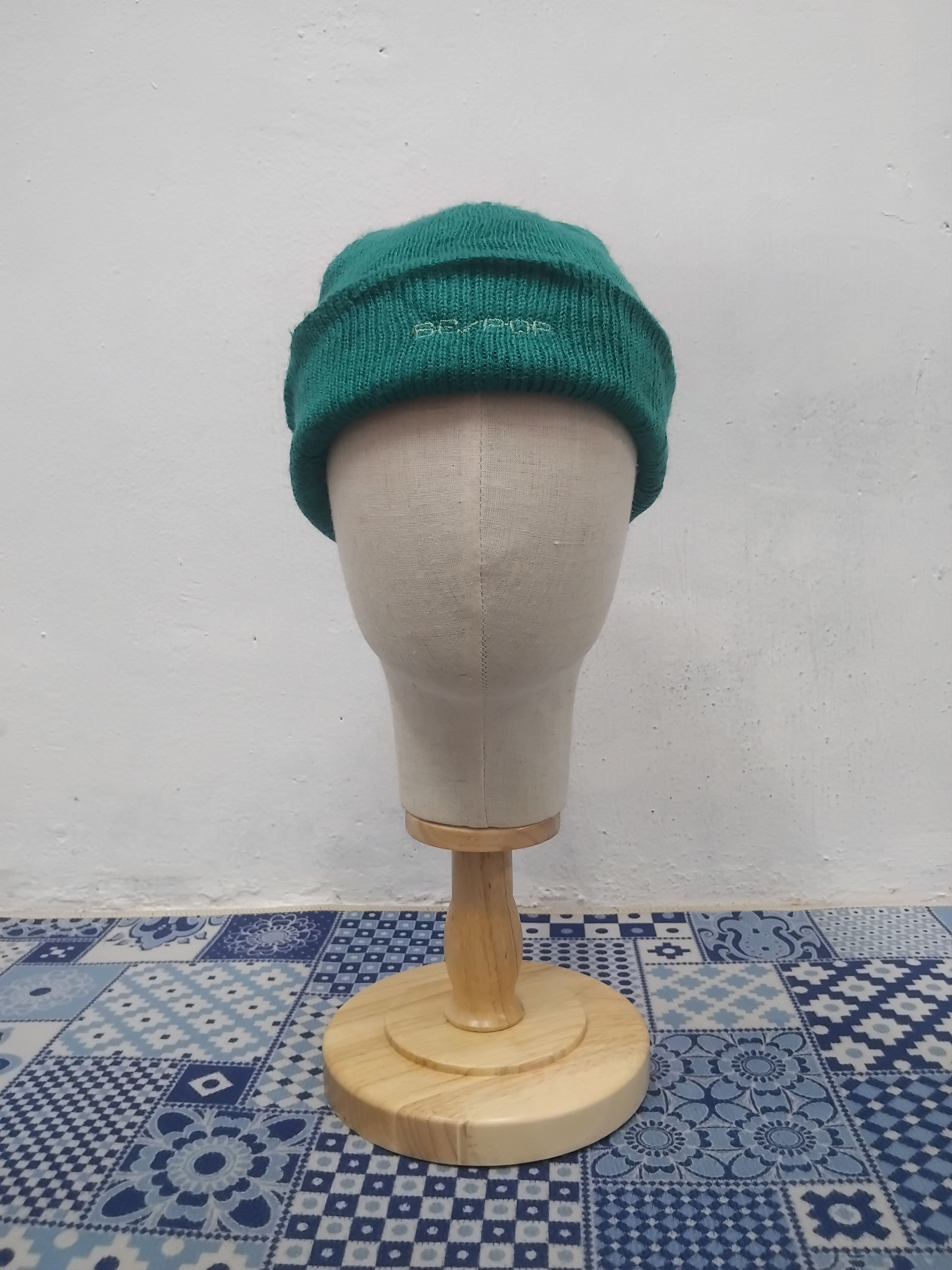 Japanese Brand De / Poo green short Beanie Size ONE SIZE - 5 Thumbnail