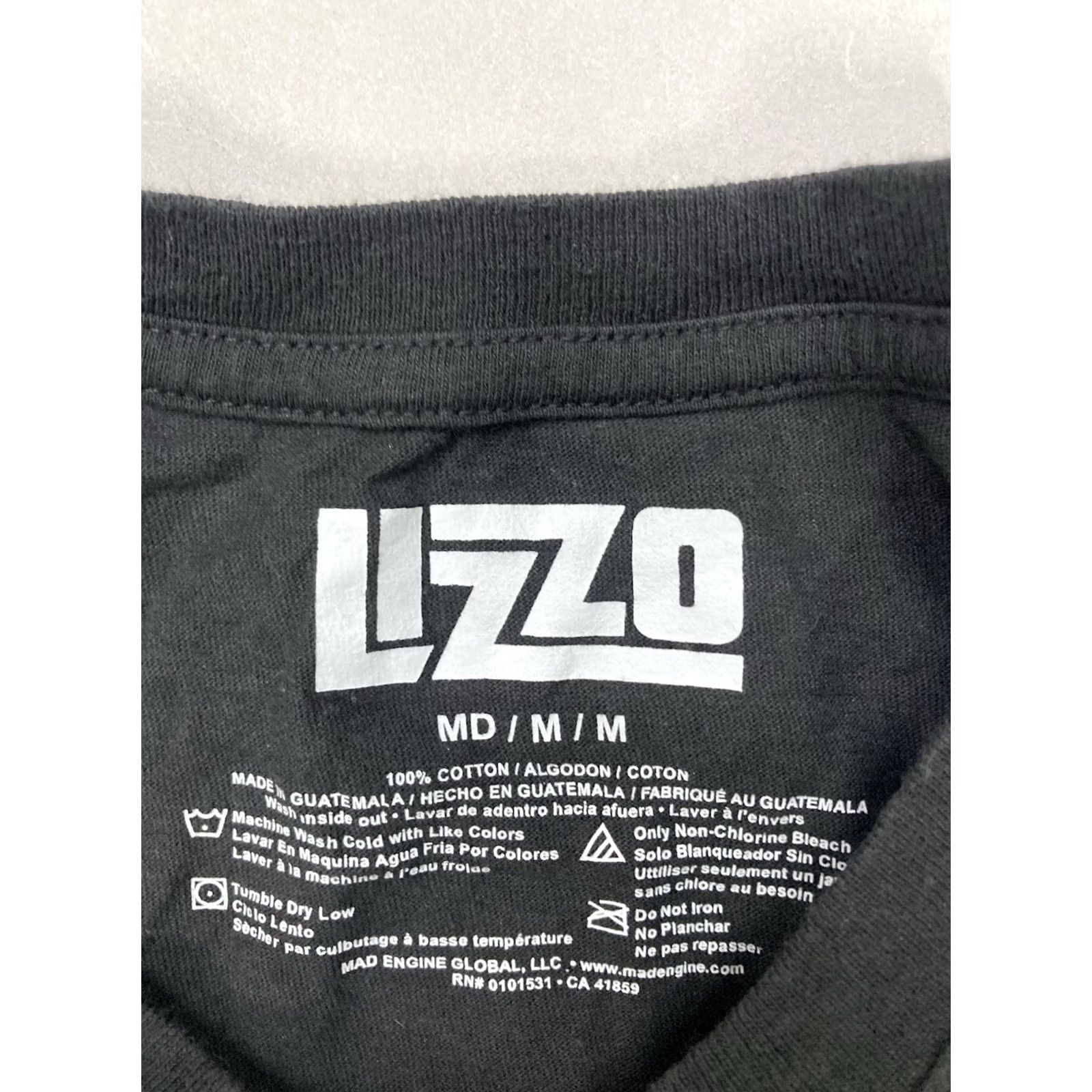 Rizzoli Lizzo The Special Tour 2022 Graphic T-shirt Women Medium Black Music Merch Shirt Size M / US 6-8 / IT 42-44 - 4 Thumbnail