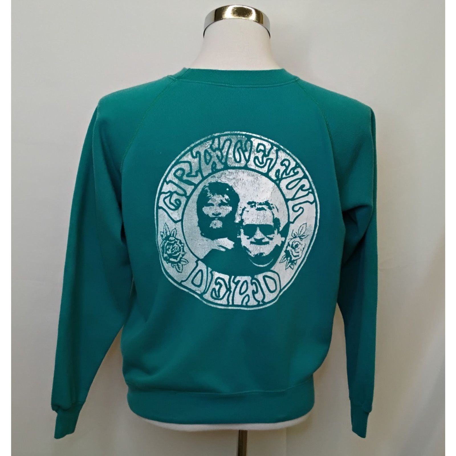 Hanes Grateful Dead Sweatshirt Men's L Green 90s USA Reverse Weave Size US L / EU 52-54 / 3 - 3 Thumbnail