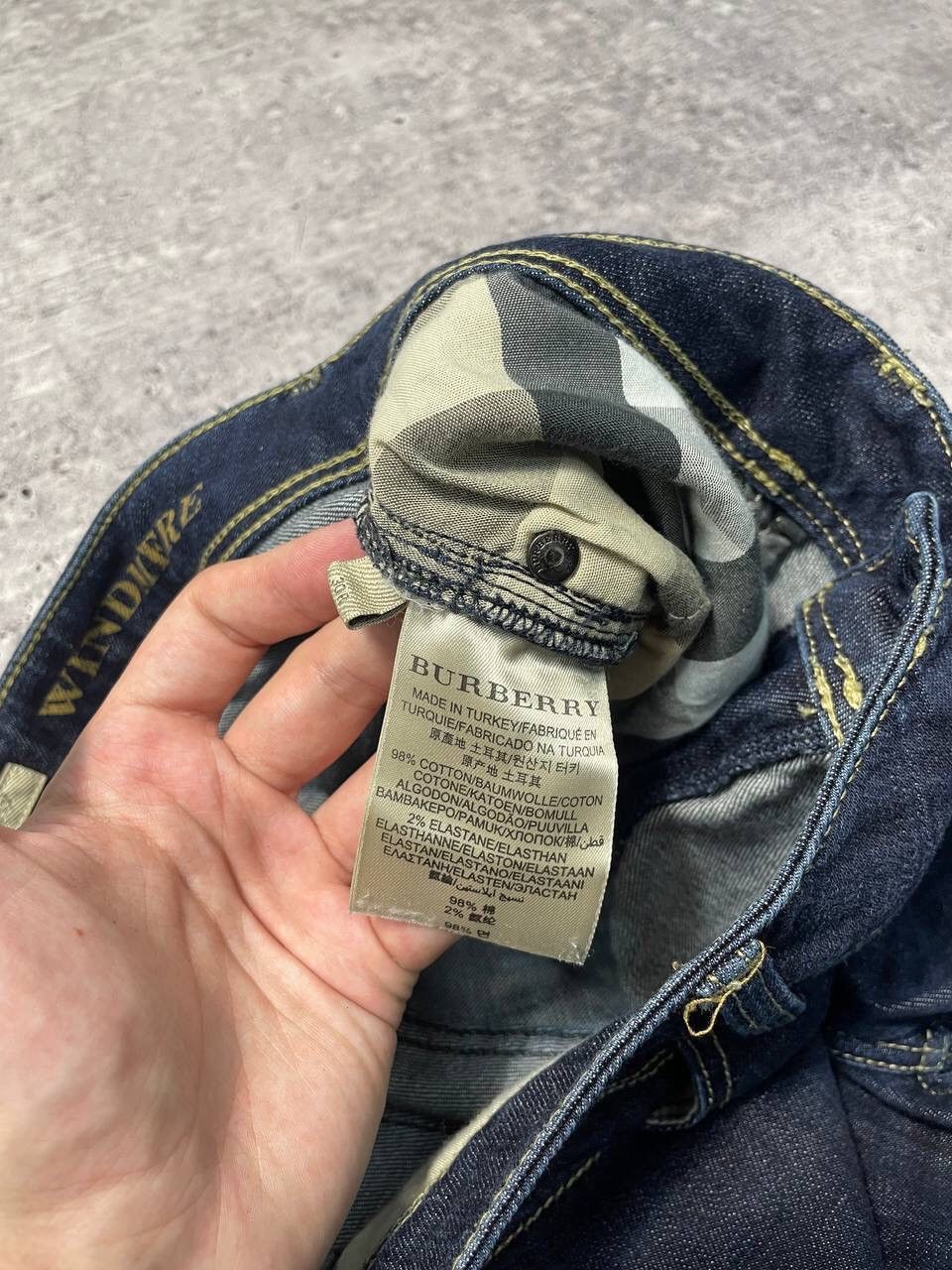 Burberry Vintage Burberry Brit Flared Denim Jeans Women Y2K Size 30" / US 8 / IT 44 - 8 Thumbnail
