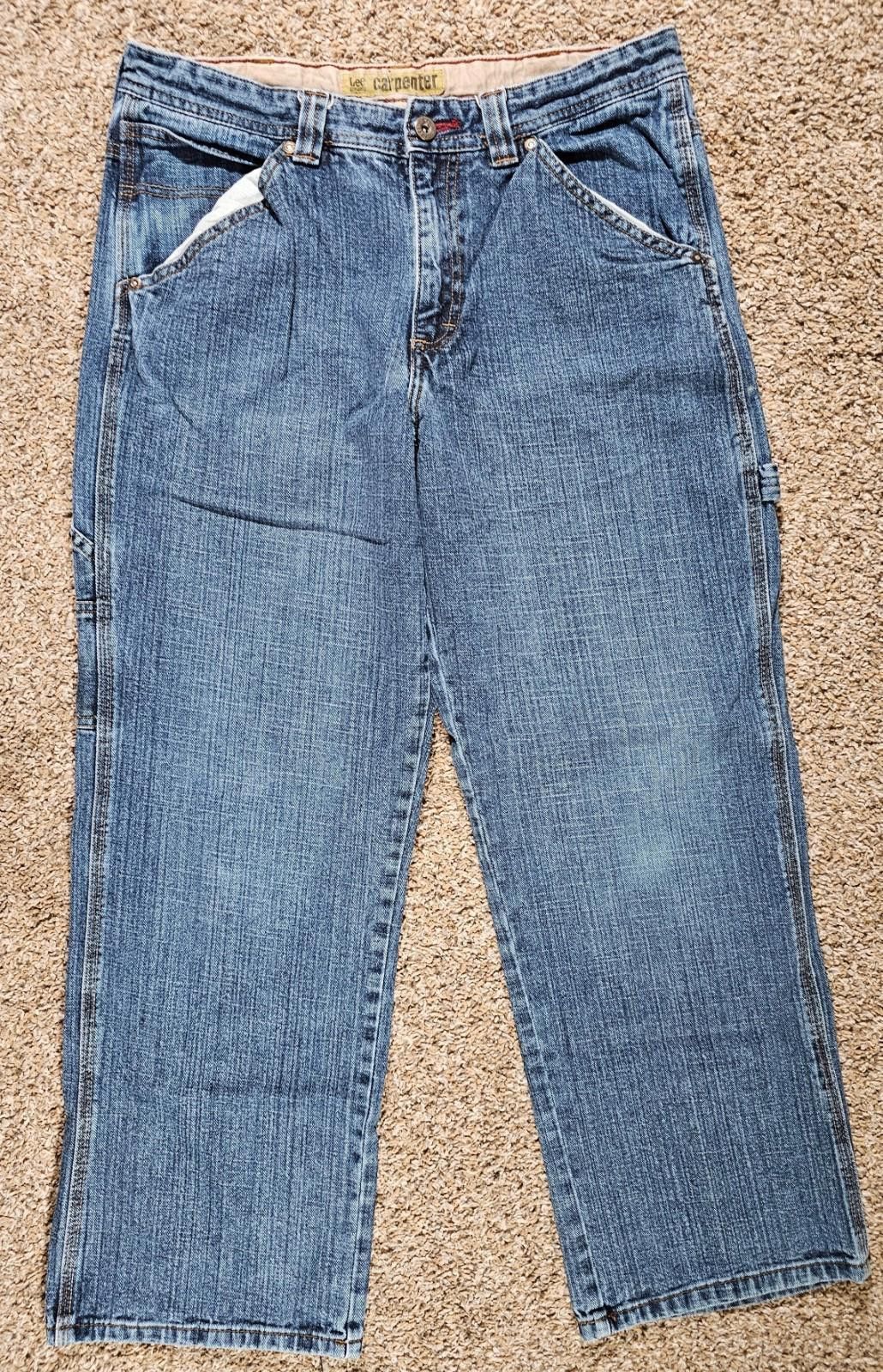Lee LEE Dungarees Carpenter 18 HUSKY Jeans Size US 26 / EU 42 - 1 Thumbnail