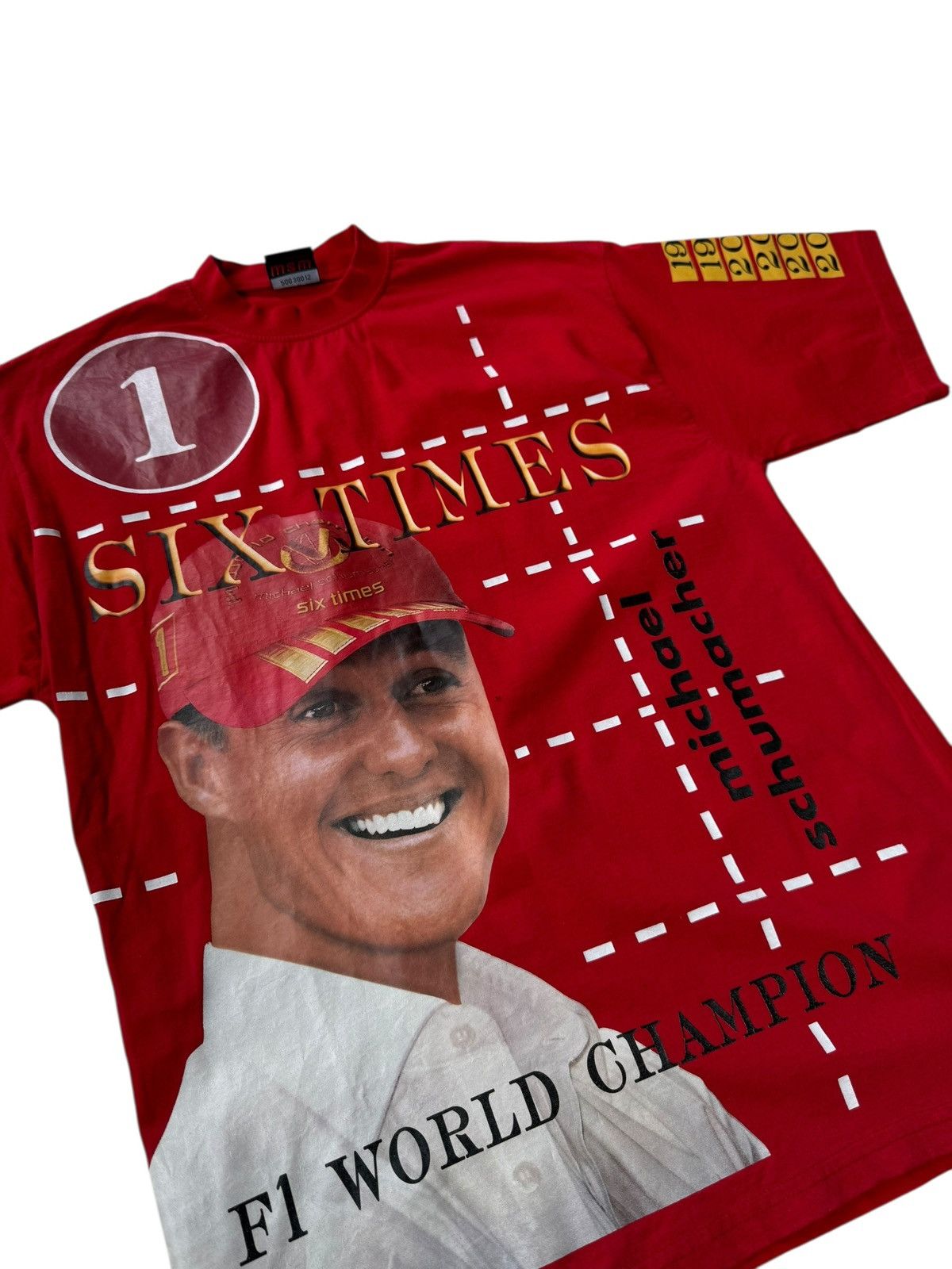 Formula 1 Vintage Michael Schumacher Collection T Shirt Big Logo Shirt Size US L / EU 52-54 / 3 - 2 Thumbnail
