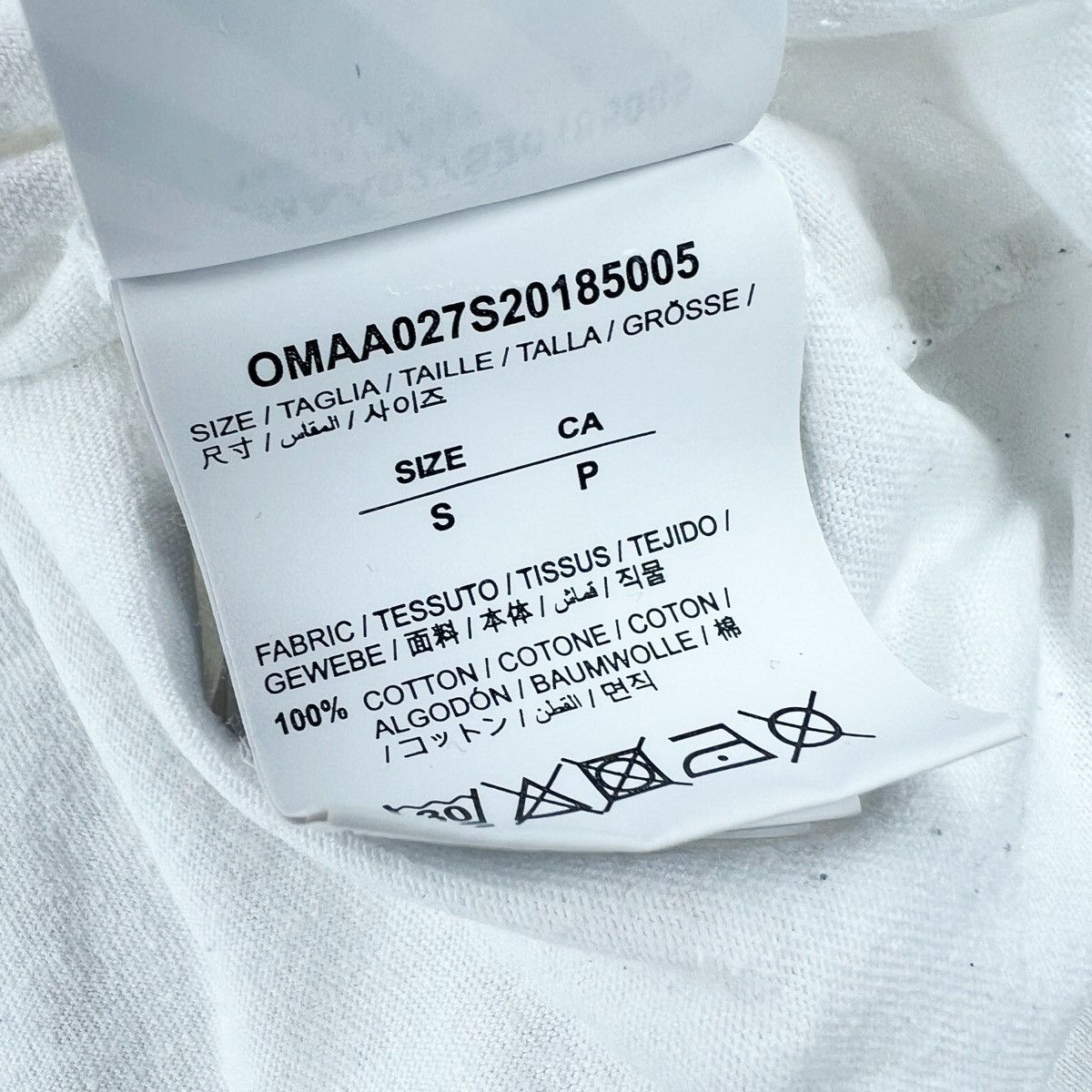 Off-White Off-White Caravaggio Back White T Shirt Size US S / EU 44-46 / 1 - 5 Thumbnail