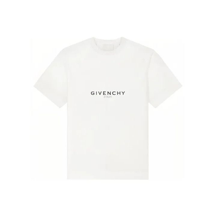 Givenchy Givenchy Logo Print Round Neck Loose Short Sleeve T-Shirt Size US S / EU 44-46 / 1 - 1 Thumbnail