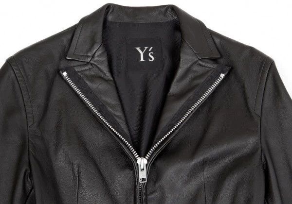 Y's Y's 2005ss cowhide zippered leather jacket Size US M / EU 48-50 / 2 - 2 Thumbnail