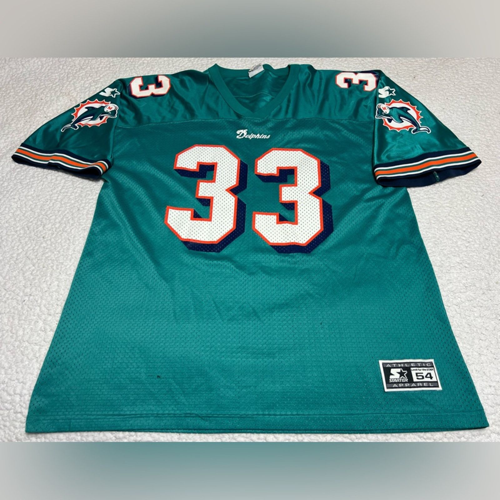 Starter Vintage Miami Dolphins Jersey Abdul-Jabbar Starter 90s USA Size US XXL / EU 58 / 5 - 1 Thumbnail