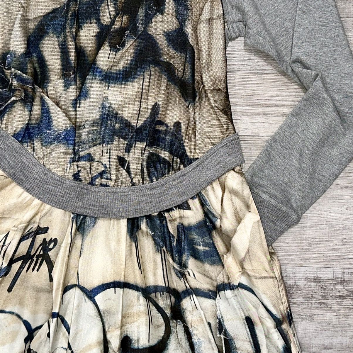 Jean Paul Gaultier RARE NWT JEAN PAUL GAULTIER GRAFFITI DRESS SIZE 4 US/38 IT Size S / US 4 / IT 40 - 4 Thumbnail