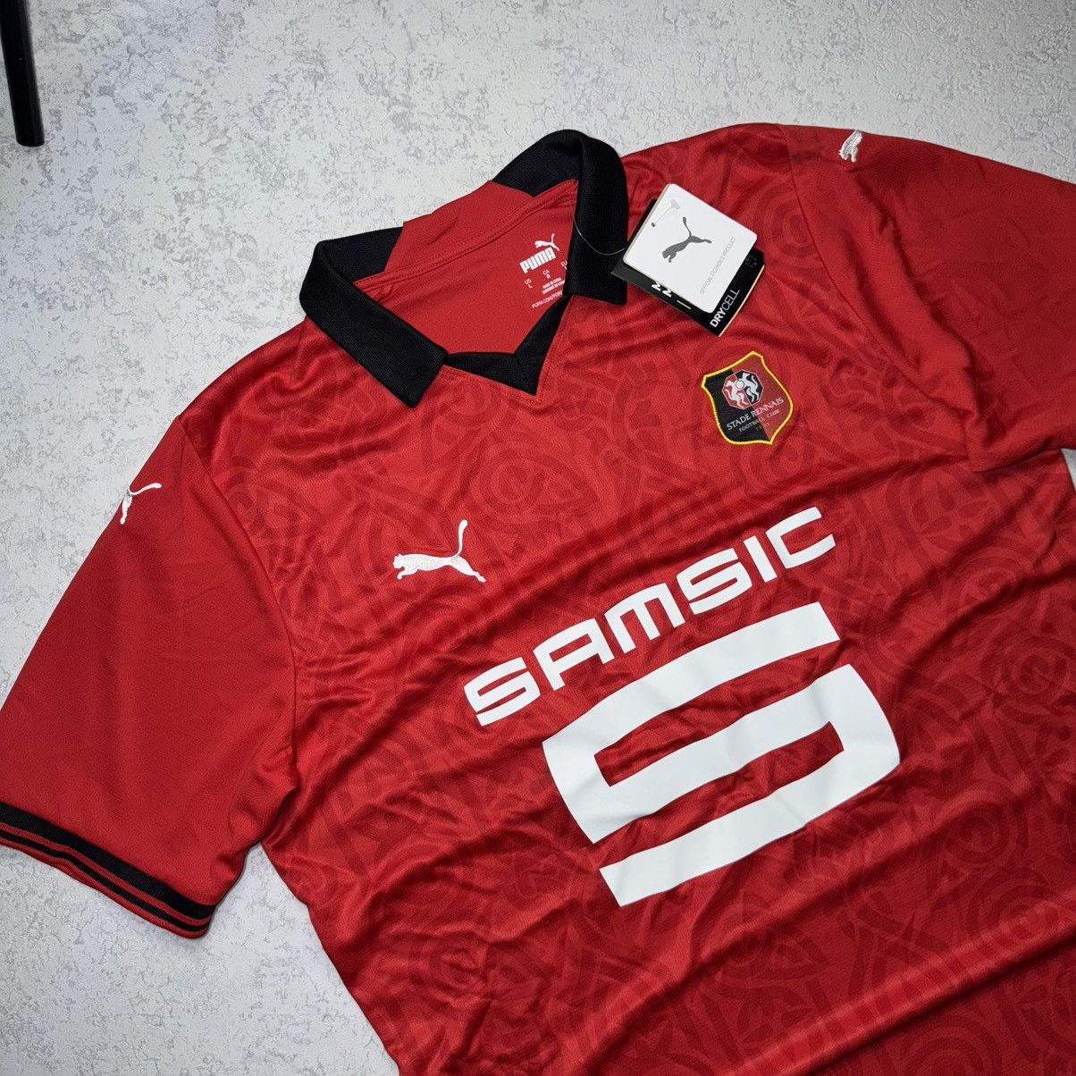 Puma Puma Stade Rennais 2023/24 Home Soccer Jersey Size L Size US L / EU 52-54 / 3 - 2 Thumbnail