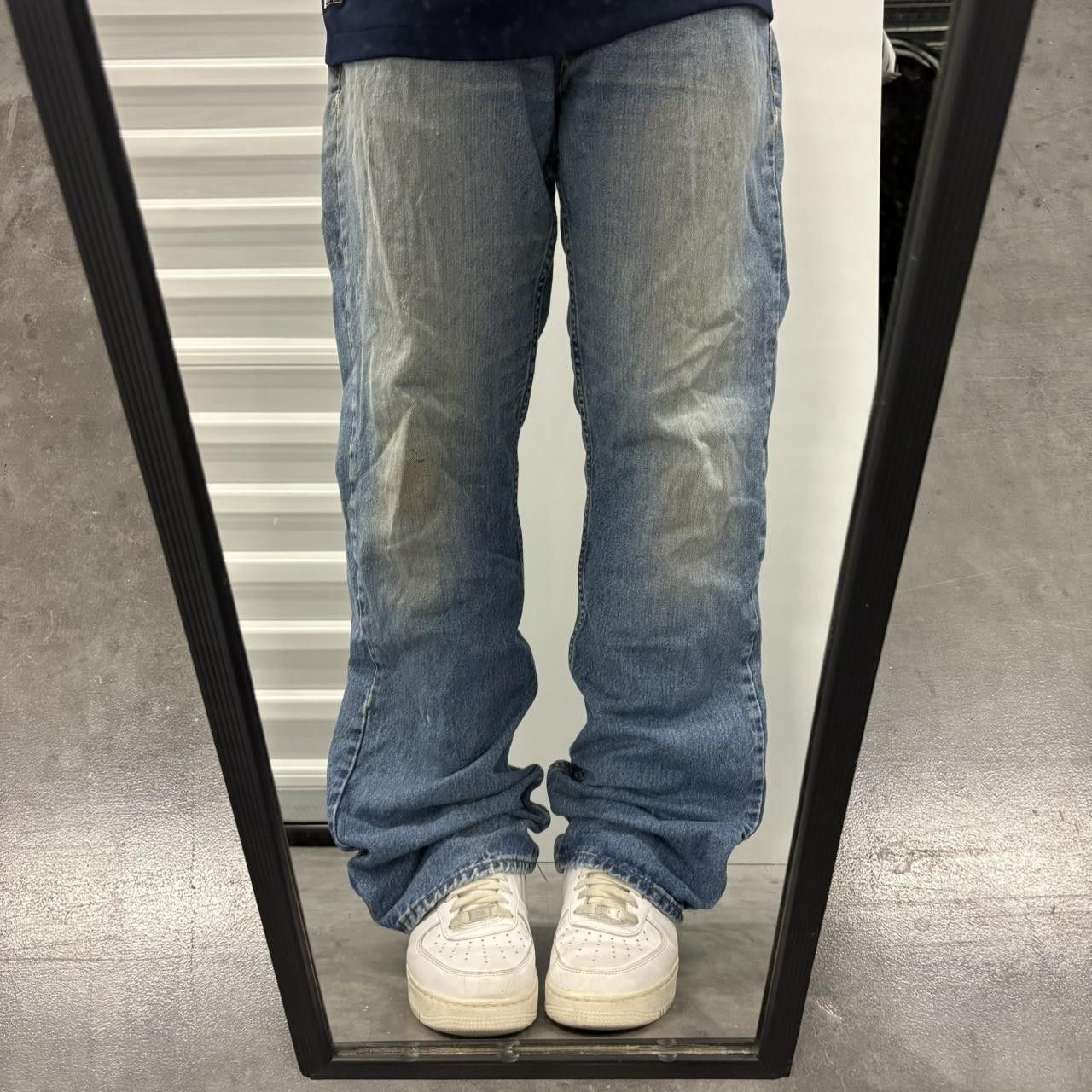 Old Navy Crazy Vintage Y2K/2000s Baggy Old Navy Skater Streetwear Medium Wash Denim Jeans! Size US 34 / EU 50 - 1 Thumbnail