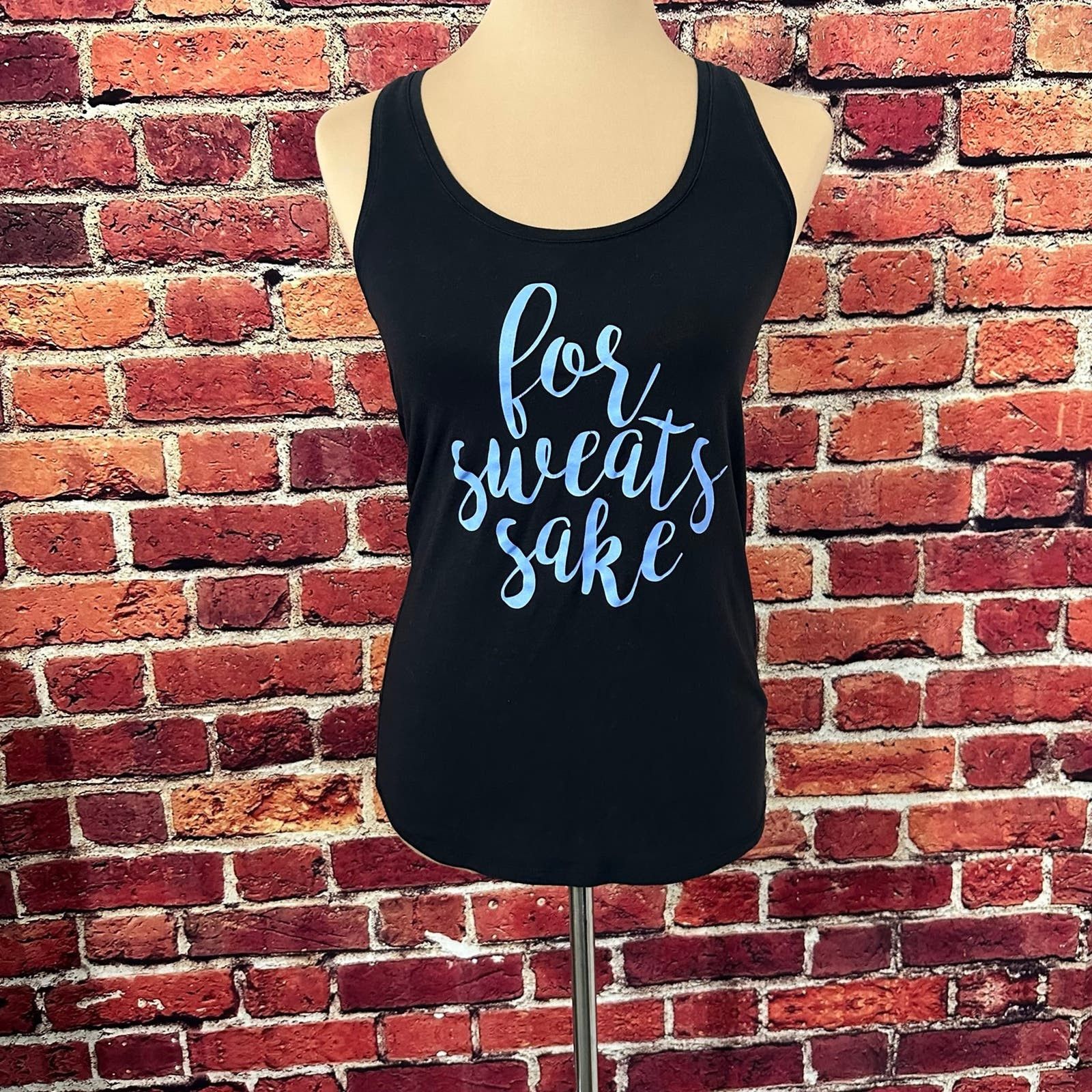 Lululemon LULULEMON SPECIAL EDITION "FOR SWEATS SAKE" RACERBACK TANK Size S / US 4 / IT 40 - 1 Thumbnail