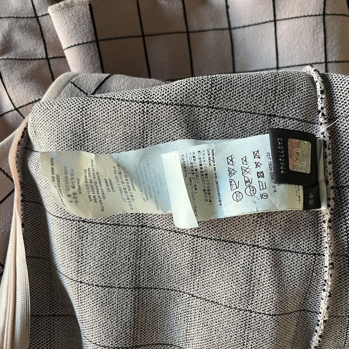 Fendi 90s y2k Window Pane Jacquard A-line Dress Size M / US 6-8 / IT 42-44 - 4 Thumbnail