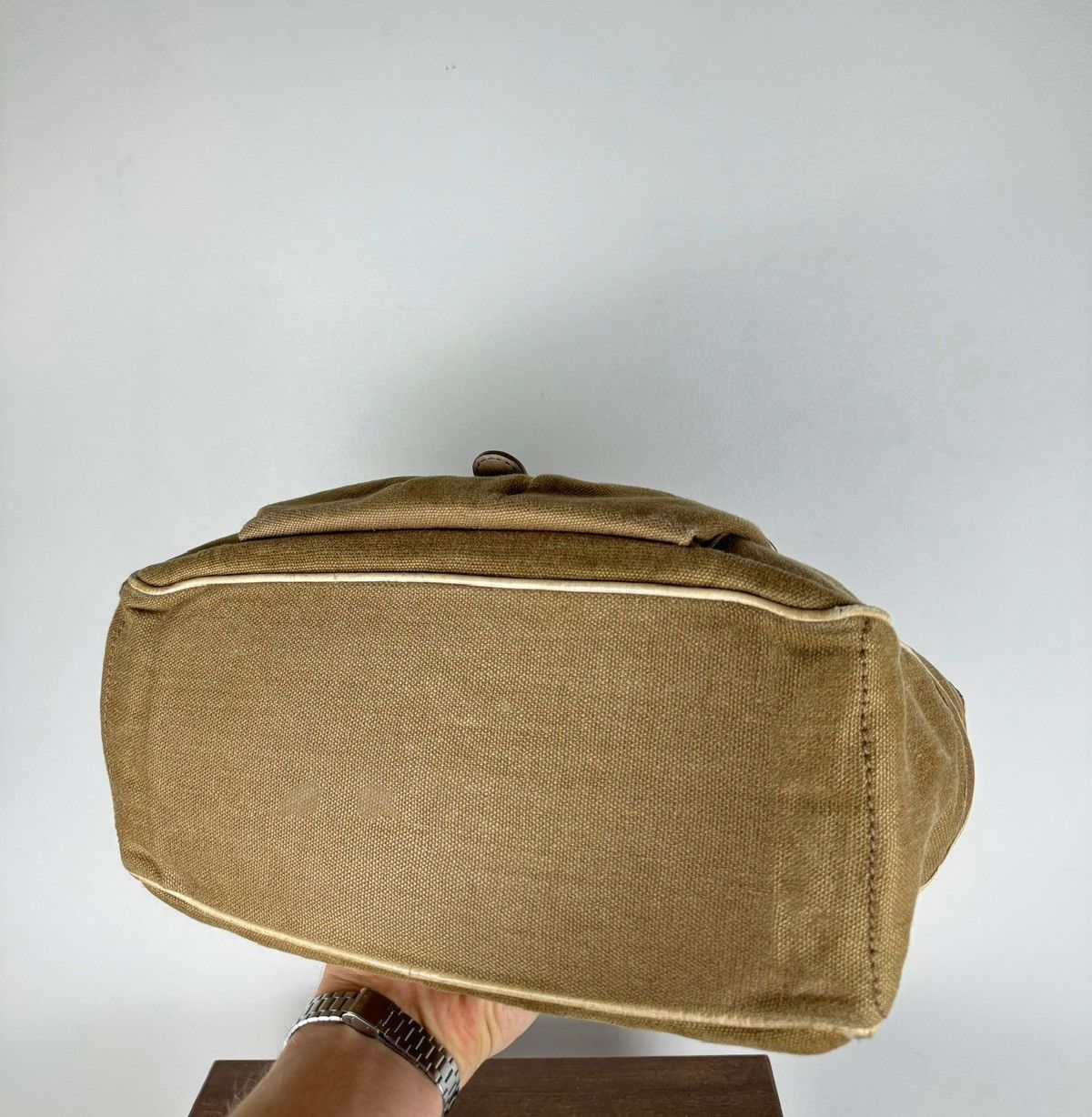 Celine Vintage leather hand bag Celine original luxury rare item Size ONE SIZE - 6 Thumbnail
