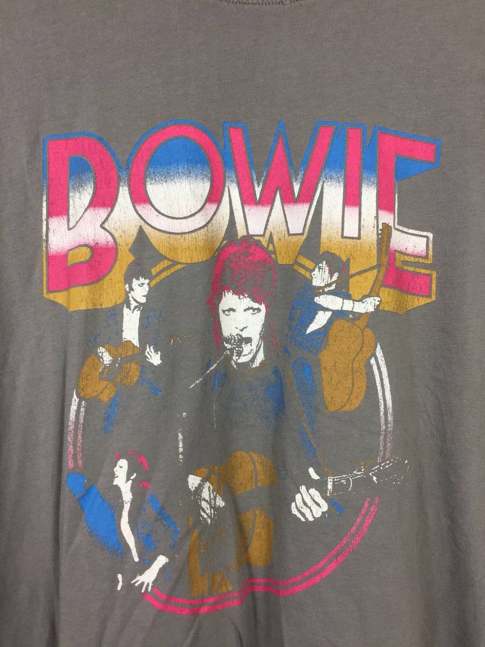 Band Tees × Vintage David Bowie Spiders From Mars 1972 North American Tour Tee Size US L / EU 52-54 / 3 - 3 Thumbnail