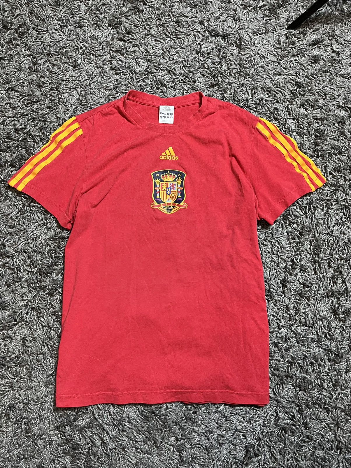 Adidas ADIDAS SPAIN 2010 TRAINING SOCCER FOOTBALL JERSEY Size US M / EU 48-50 / 2 - 1 Thumbnail