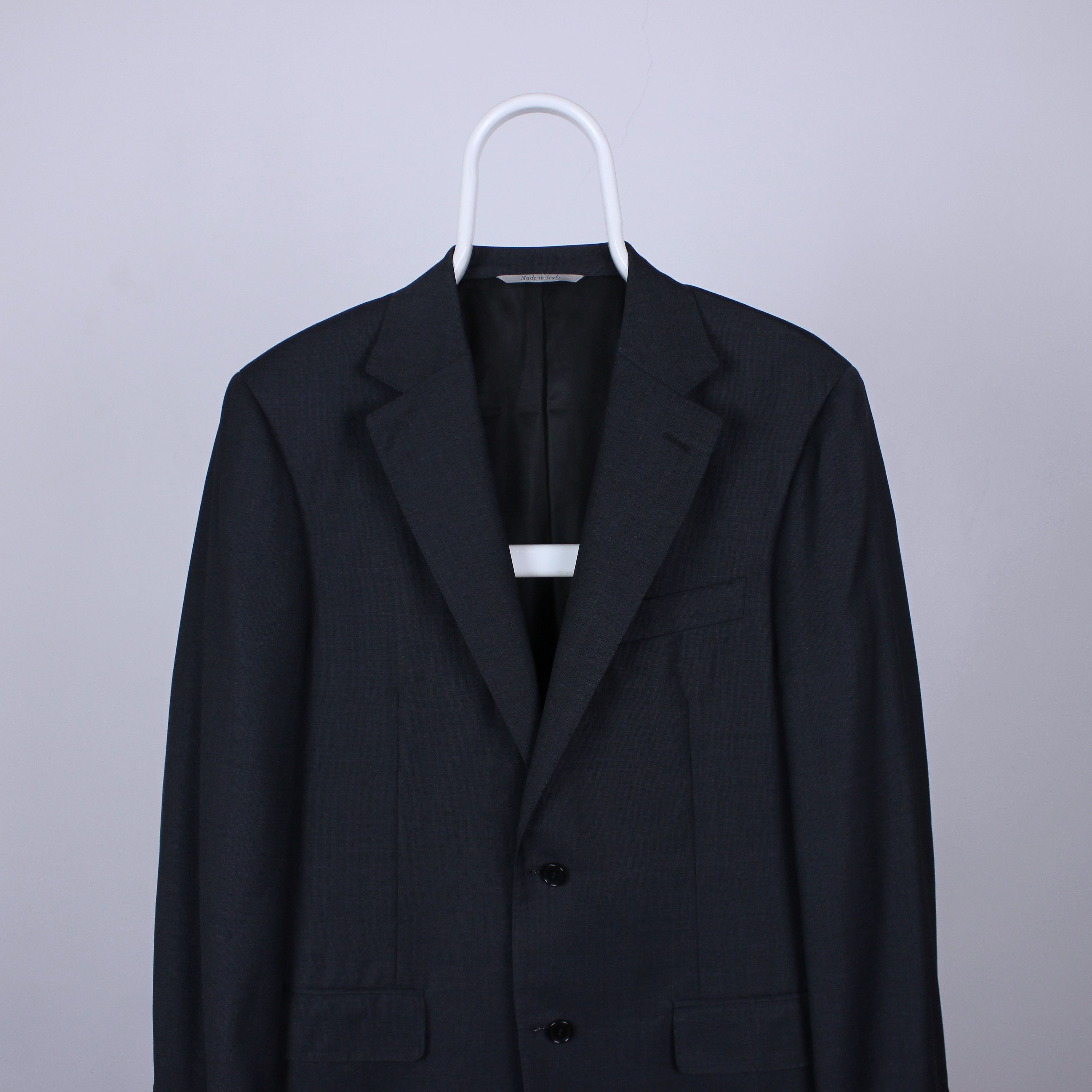 Canali Canali blazer jacket wool 50R L gray travel Size 50R - 3 Thumbnail