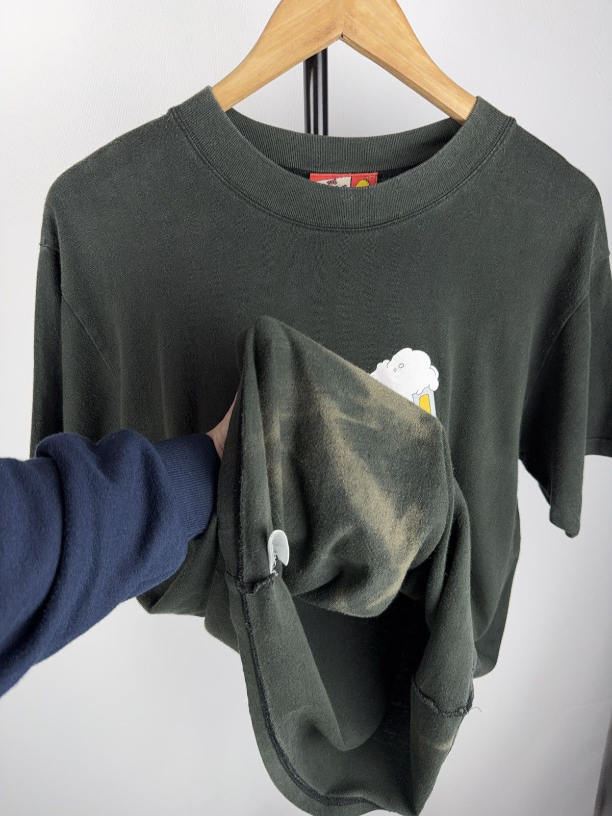 Cartoon Network × The Simpsons × Vintage Vintage 00s The Simpsons DUFF 2001 Sex Porn Logo T-shirt Size US M / EU 48-50 / 2 - 10 Thumbnail