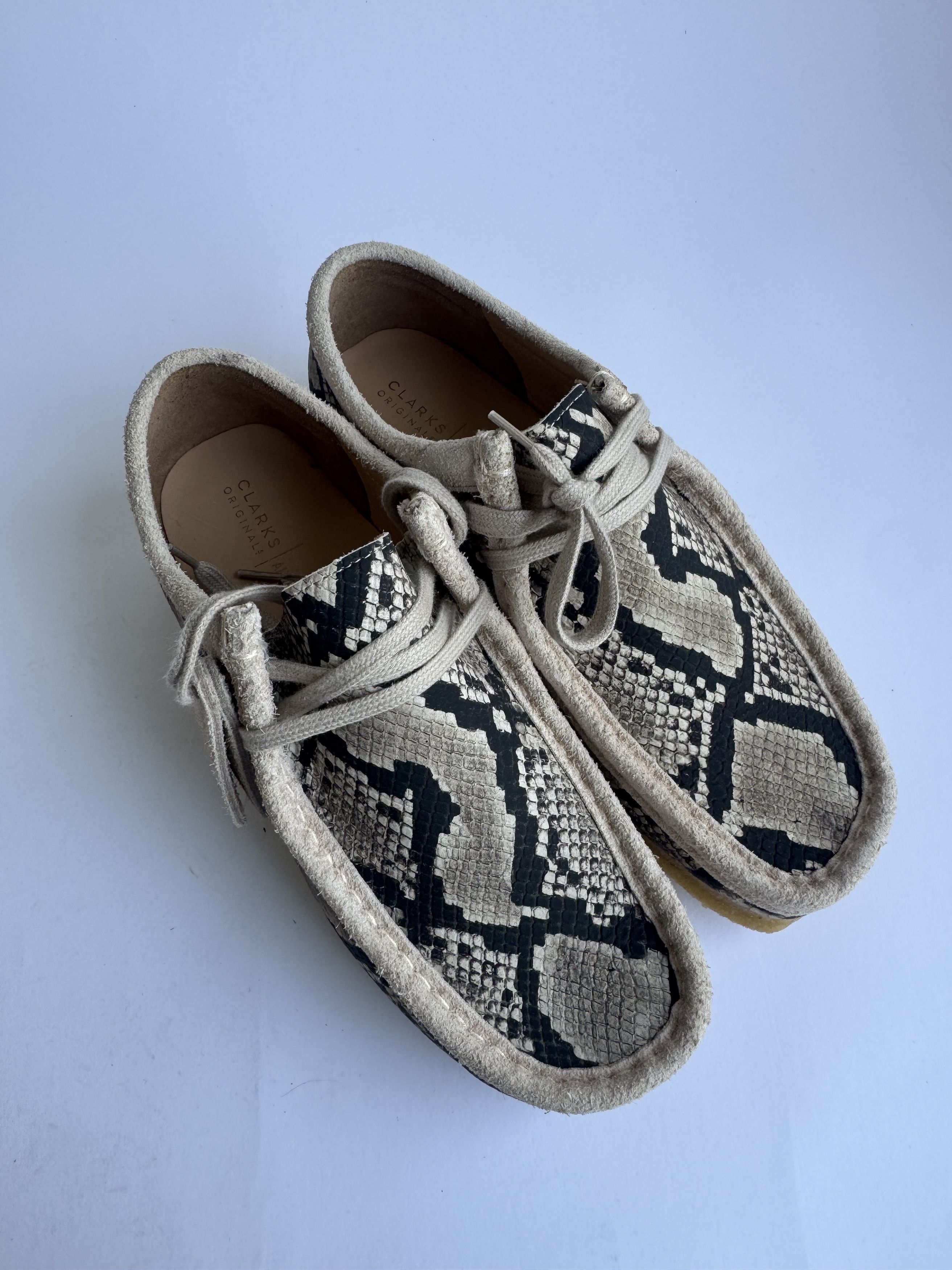Aime Leon Dore x Clarks Walabee Snakeskin