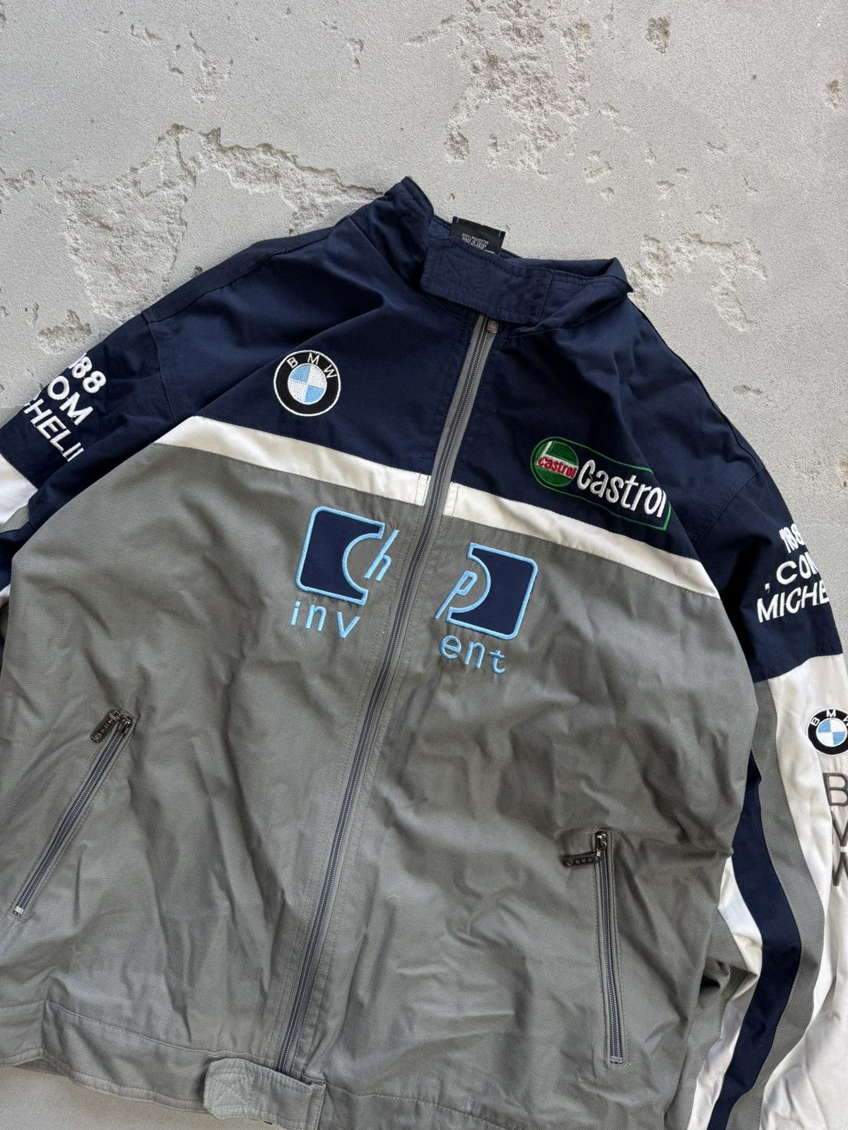 BMW × Vintage Rare ! BMW Williams M F1 Vintage Racing Jacket HP Invent Size US XL / EU 56 / 4 - 4 Thumbnail